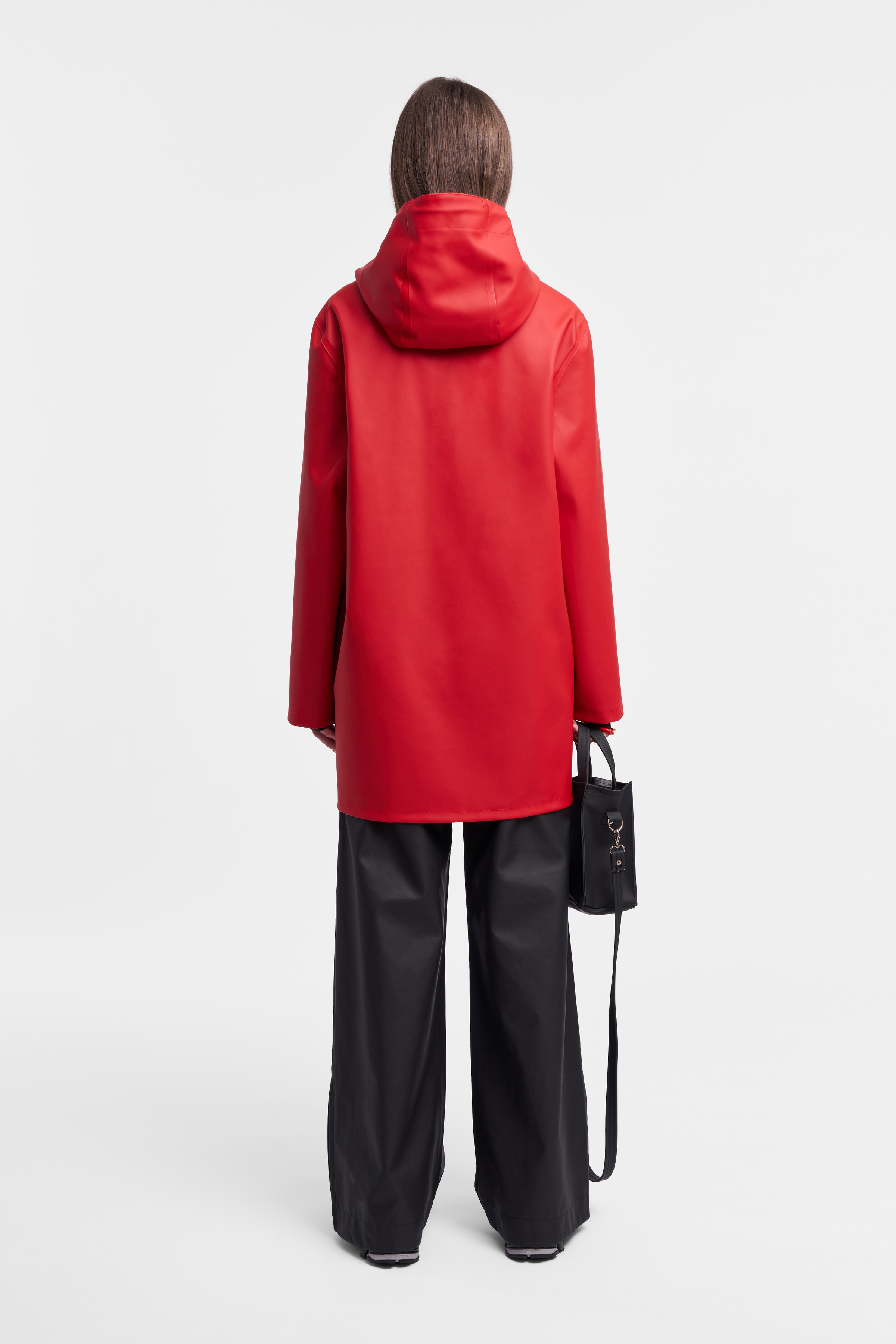 Stockholm Raincoat Red - 4