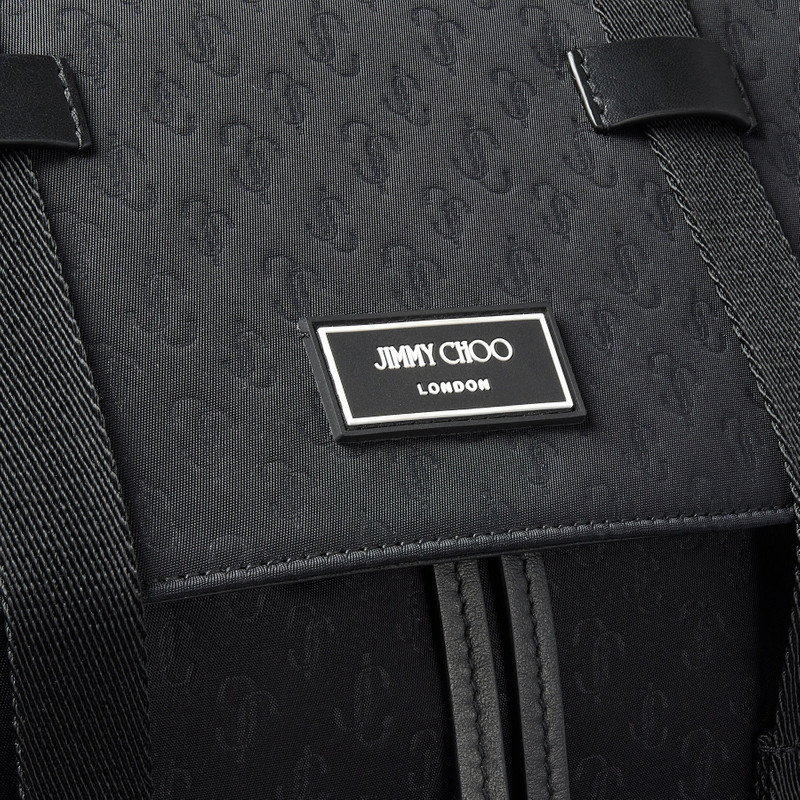 Filmore
Black JC Embossed Nylon Backpack 4