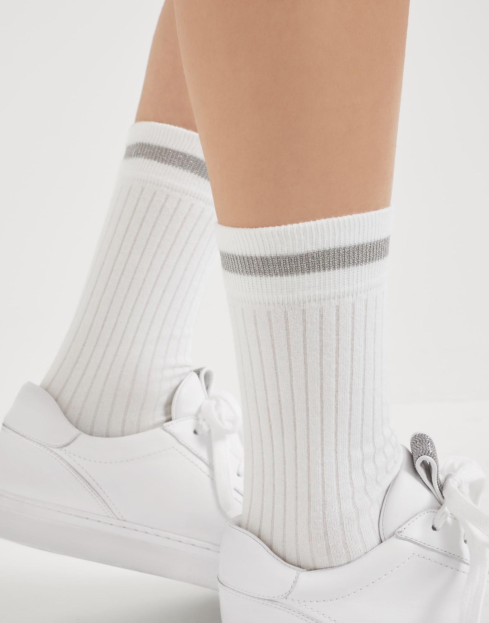 Ribbed cotton socks - 3