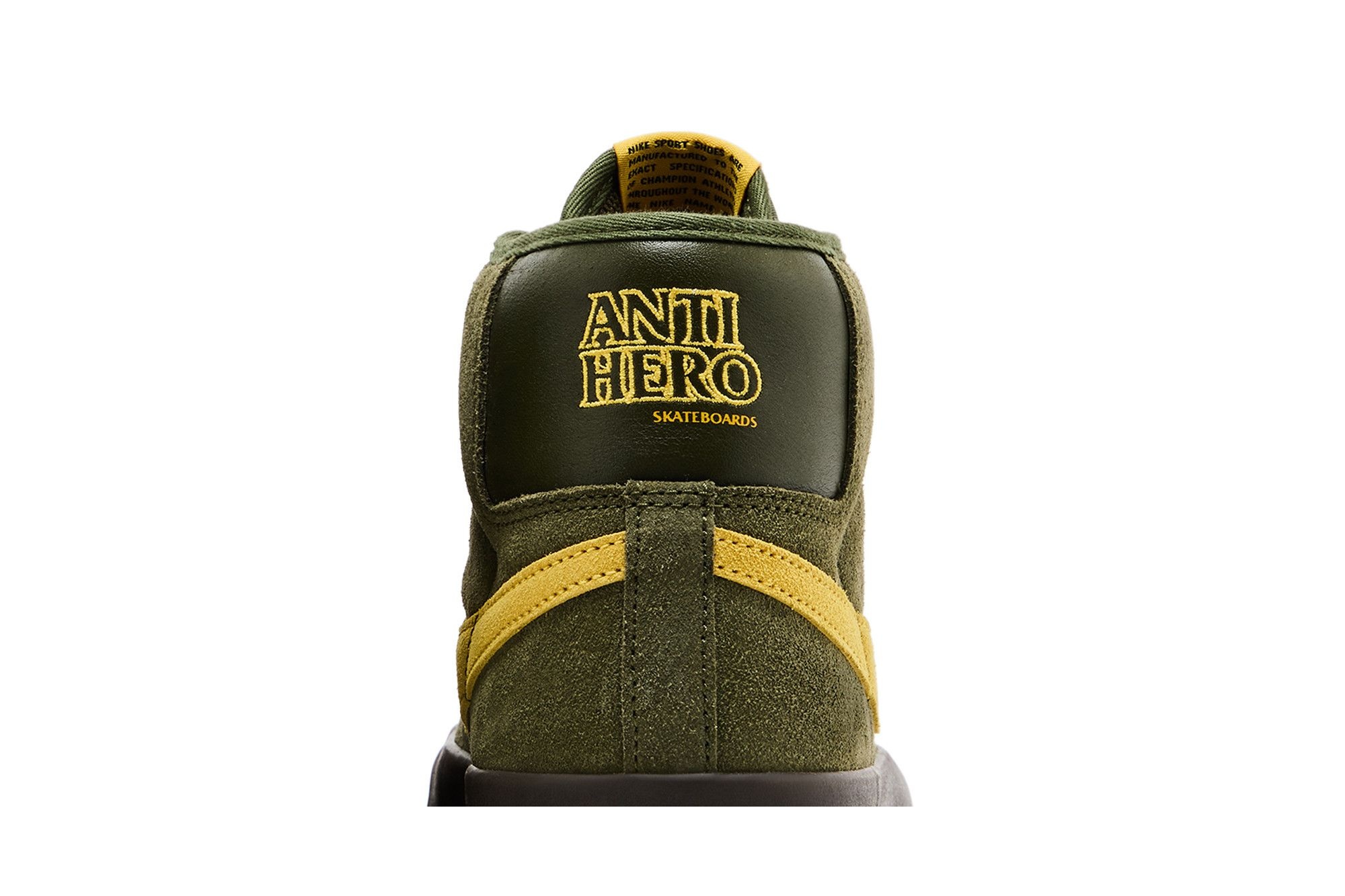 Nike AntiHero x Zoom Blazer Mid QS SB 'Rough Green' | goat