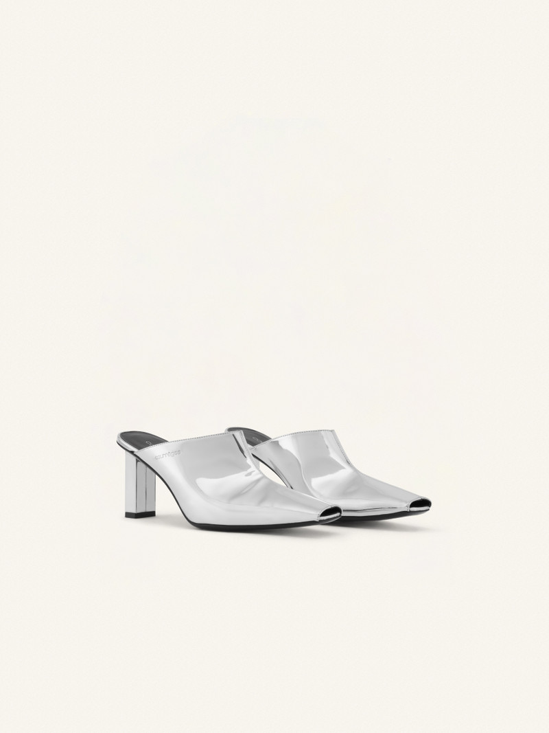 courrèges SLEEK MIRROR MULES outlook