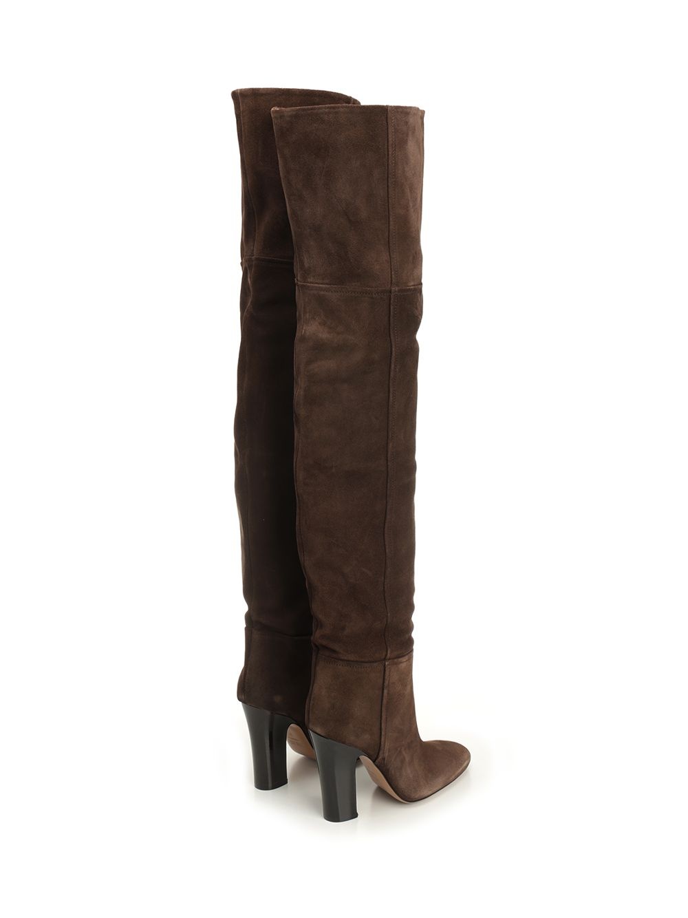 Lavinia Over The Knee Boot 100 Suede Boots Brown - 3