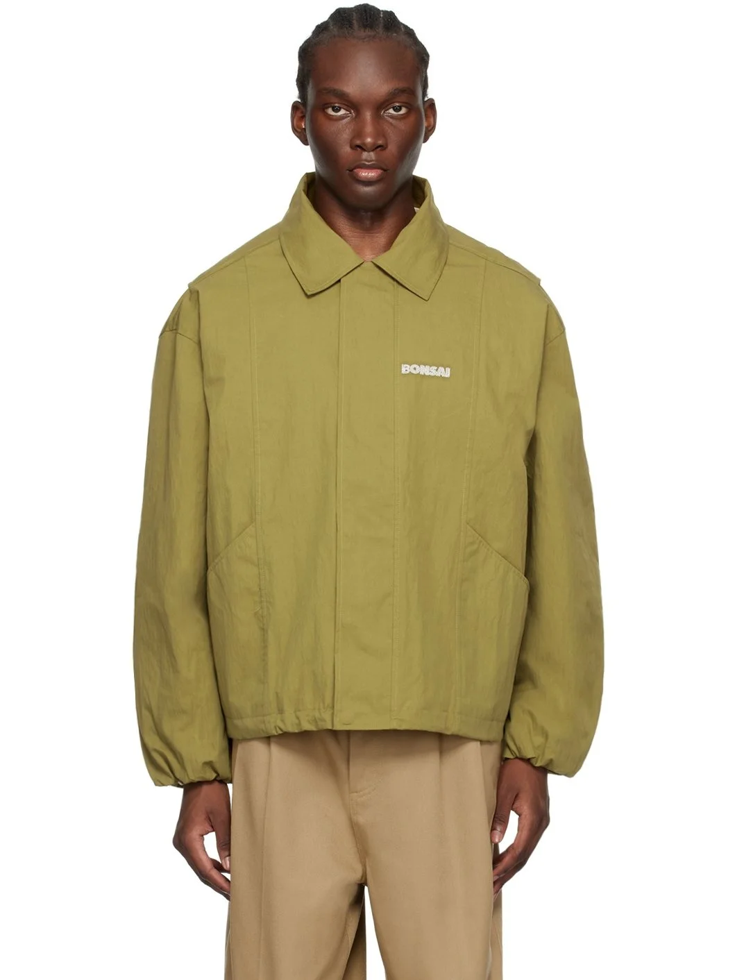 Green Muschio Bomber Jacket - 1