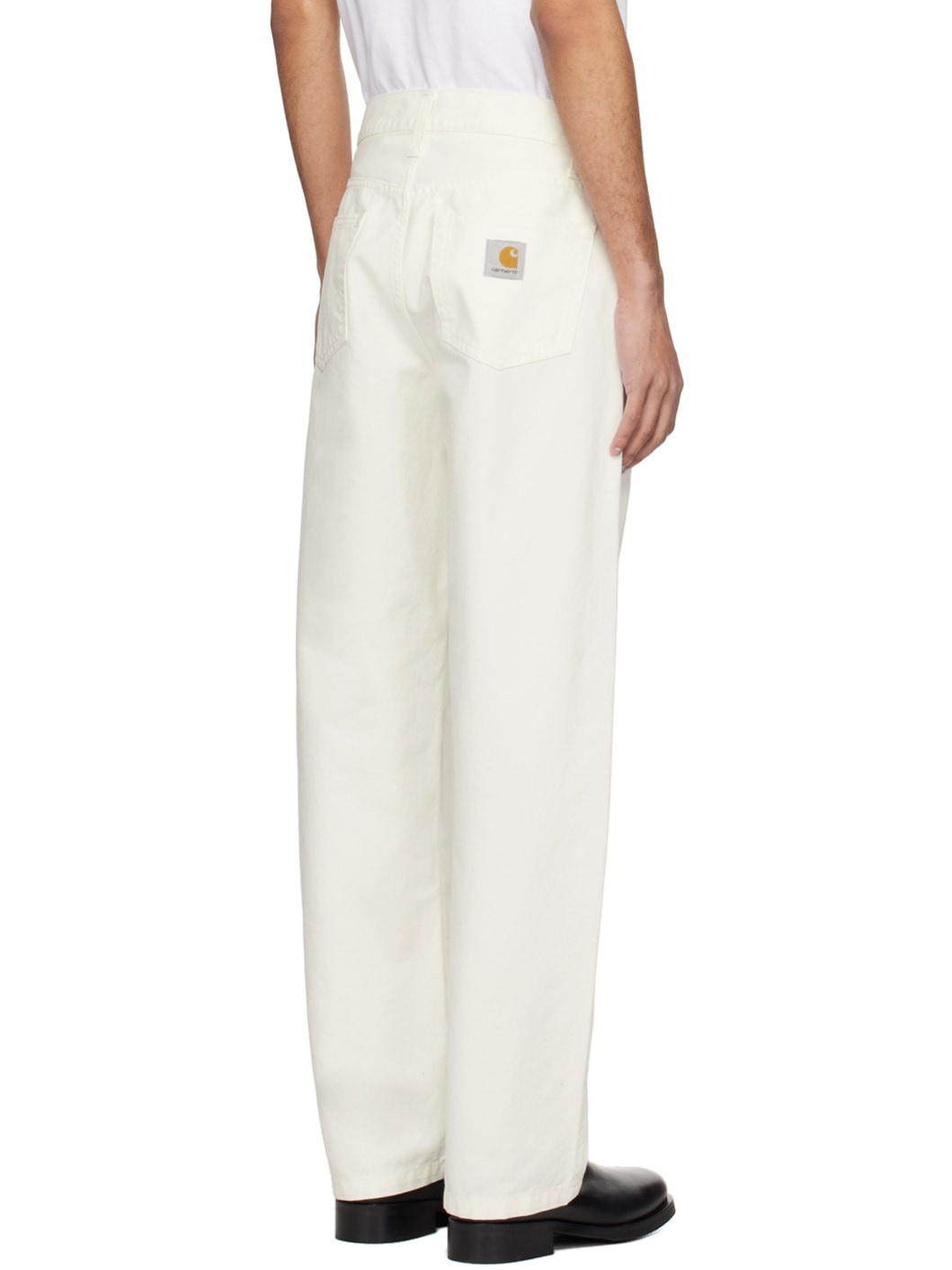 White Landon Trousers - 3