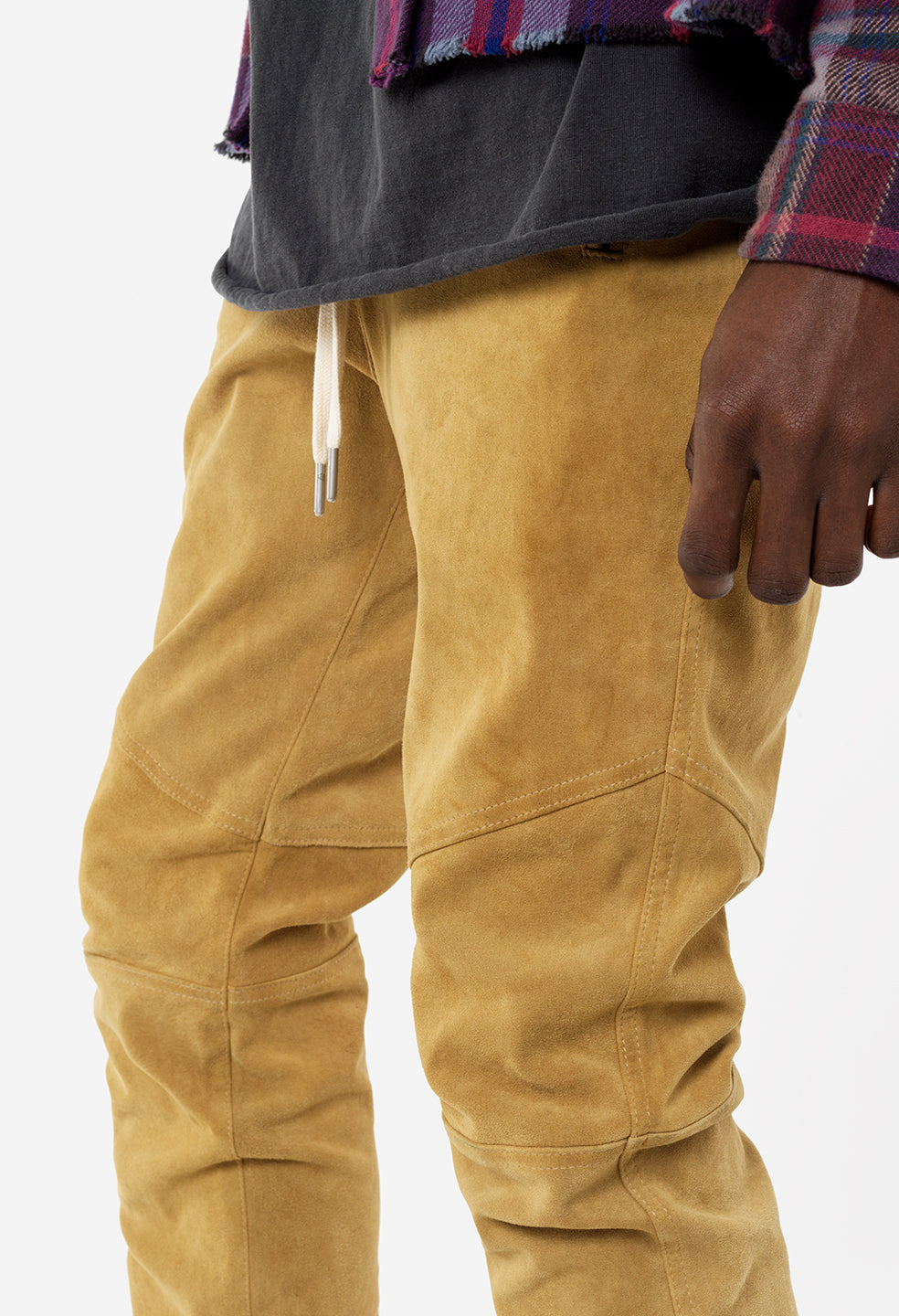 LEATHER ESCOBAR PANTS - 7