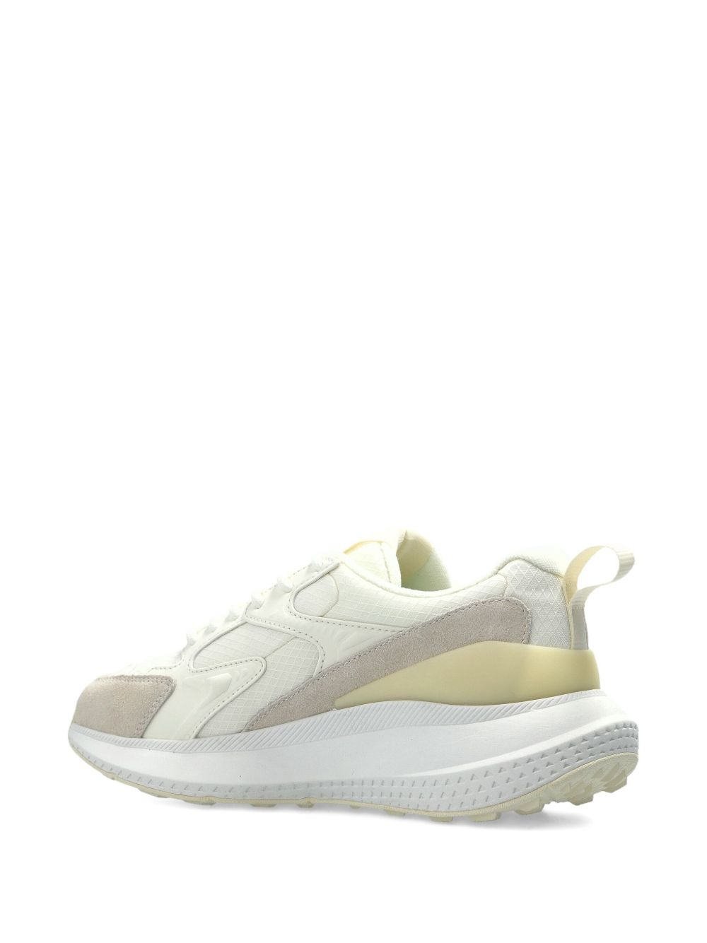 lace-up suede sneakers - 4