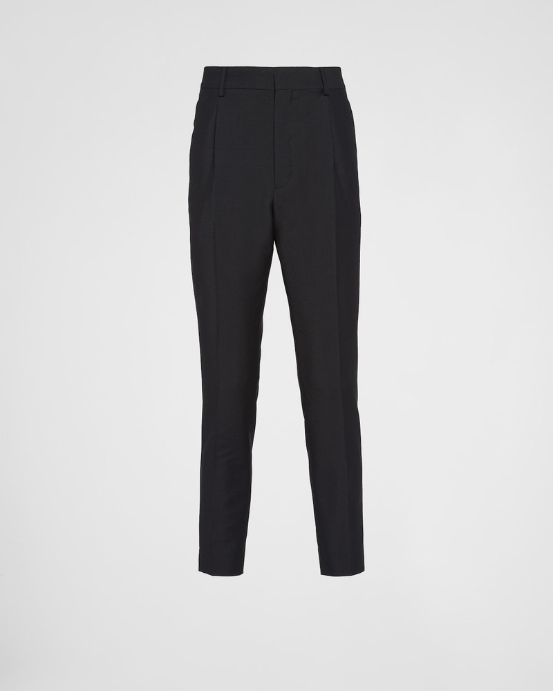 Mohair wool pants 1
