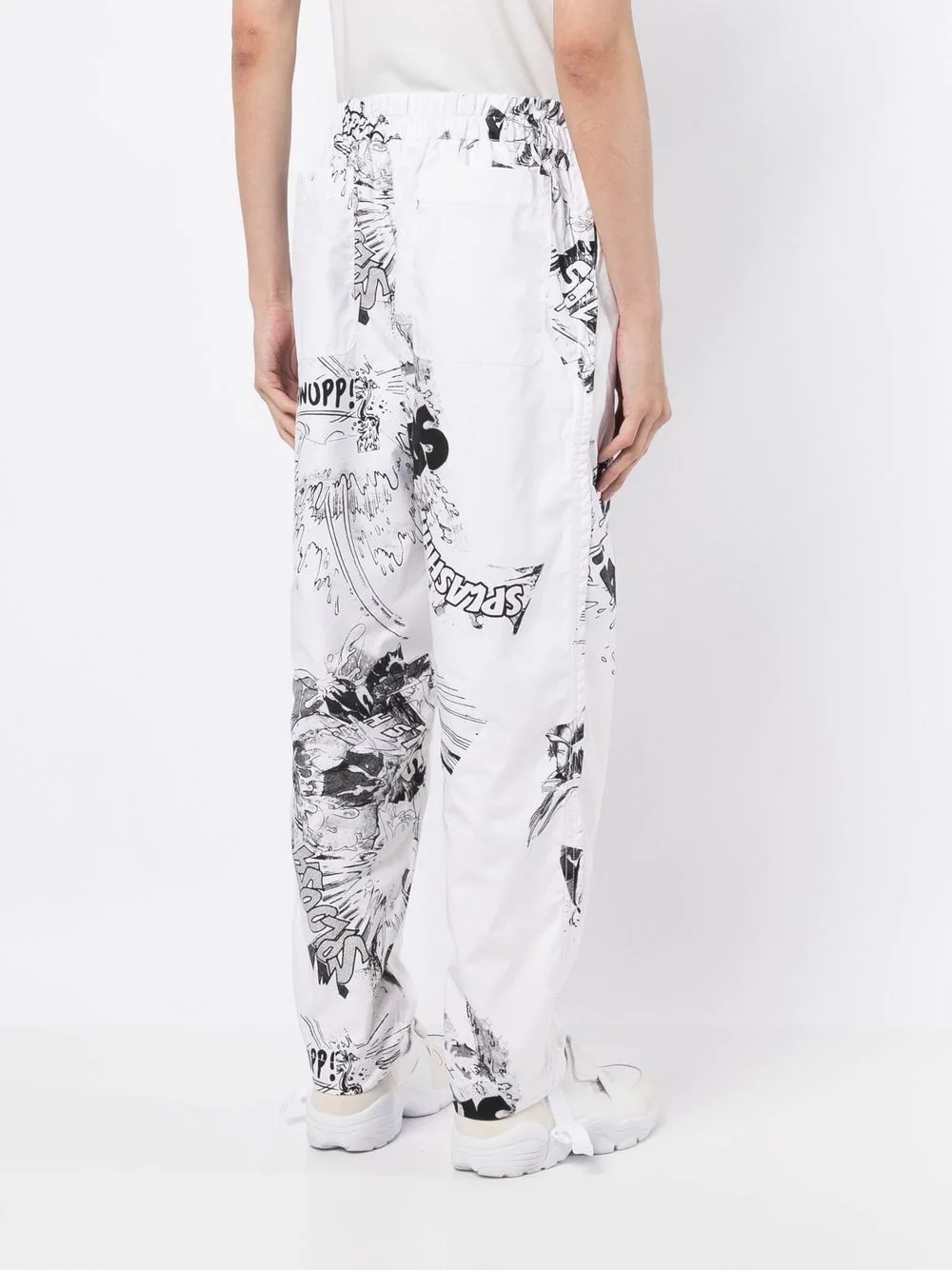 graphic-print track pants - 4