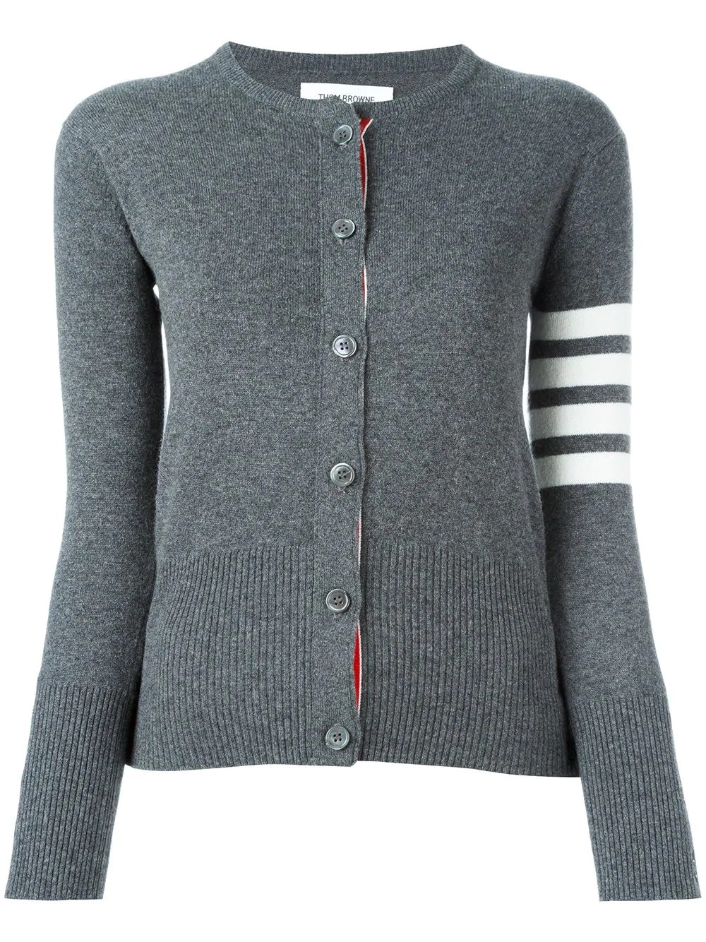 4-bar stripe cardigan - 1