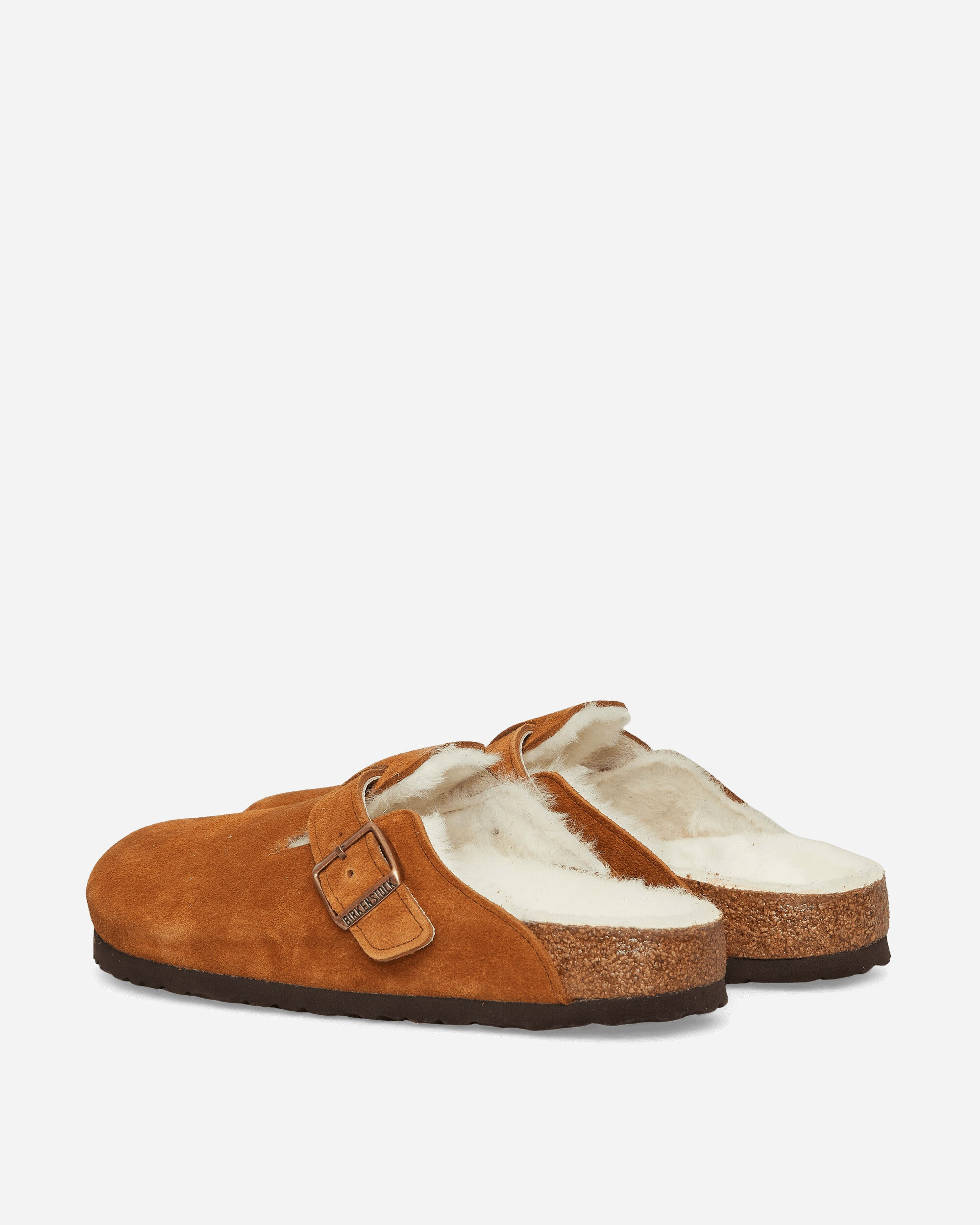 Boston Shearling Sandals Mink - 4