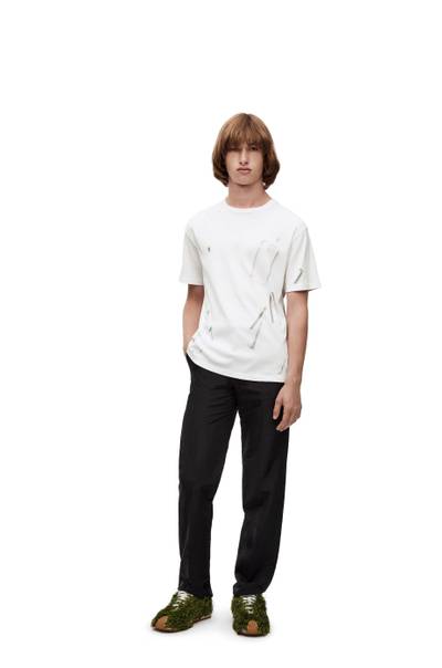 Loewe Objects T-shirt in cotton outlook