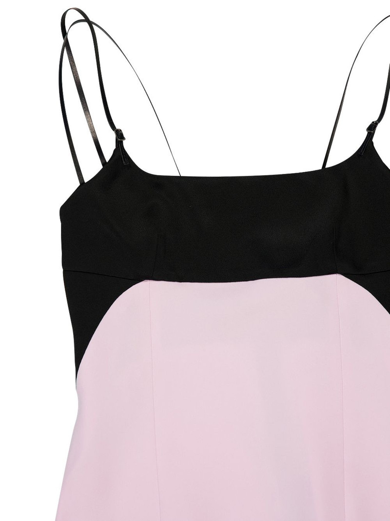 two-tone spaghetti-strap dress 4