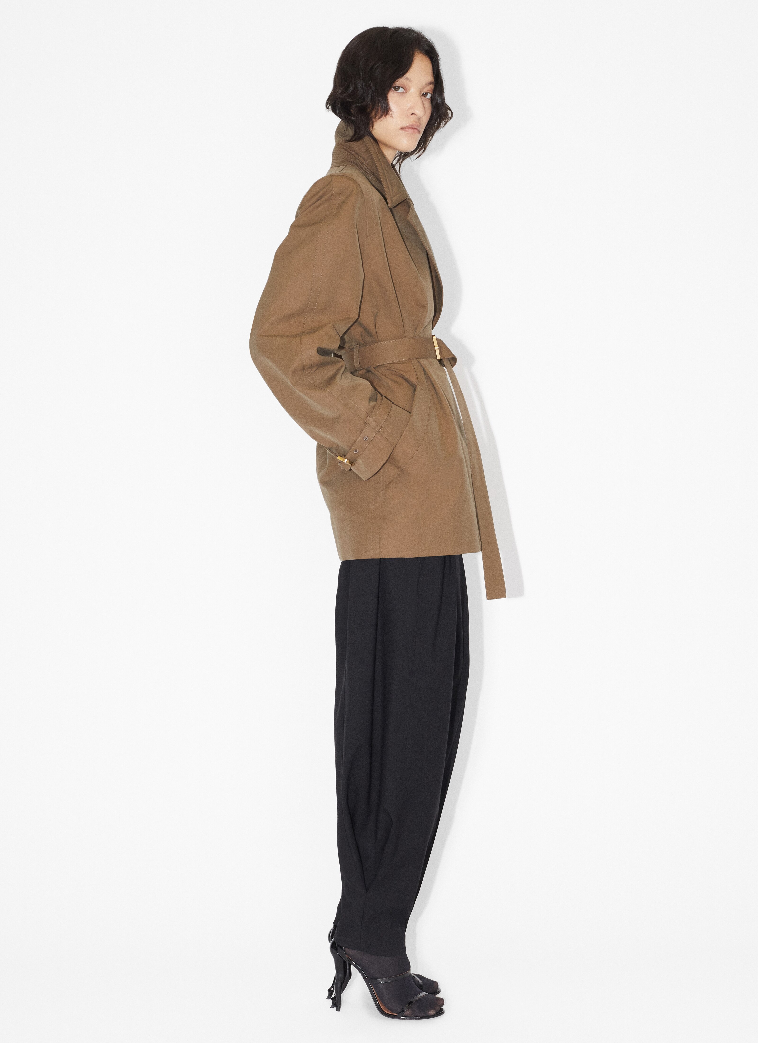 MIDI TRENCH COAT - 4