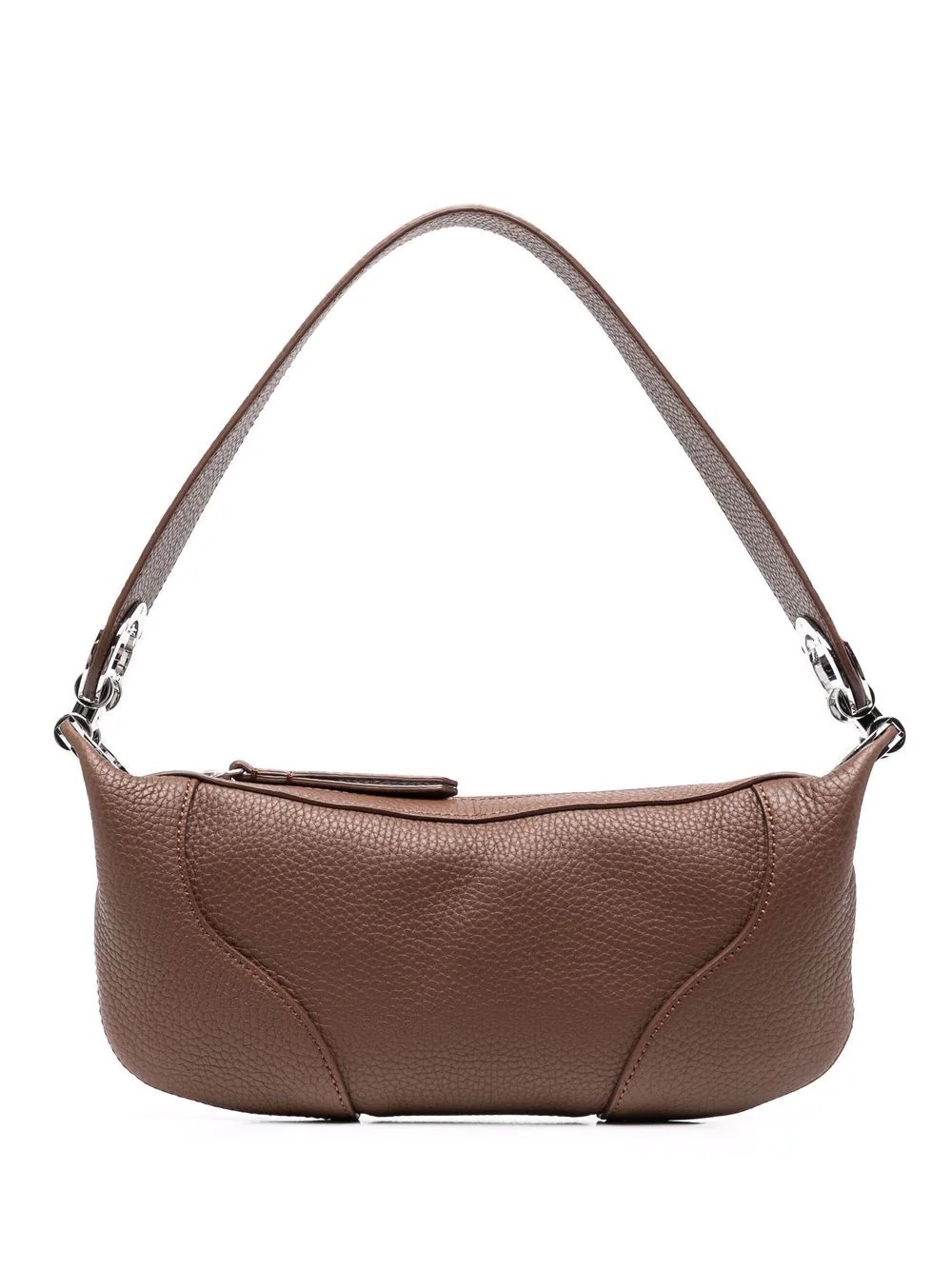 leather panelled tote bag - 1