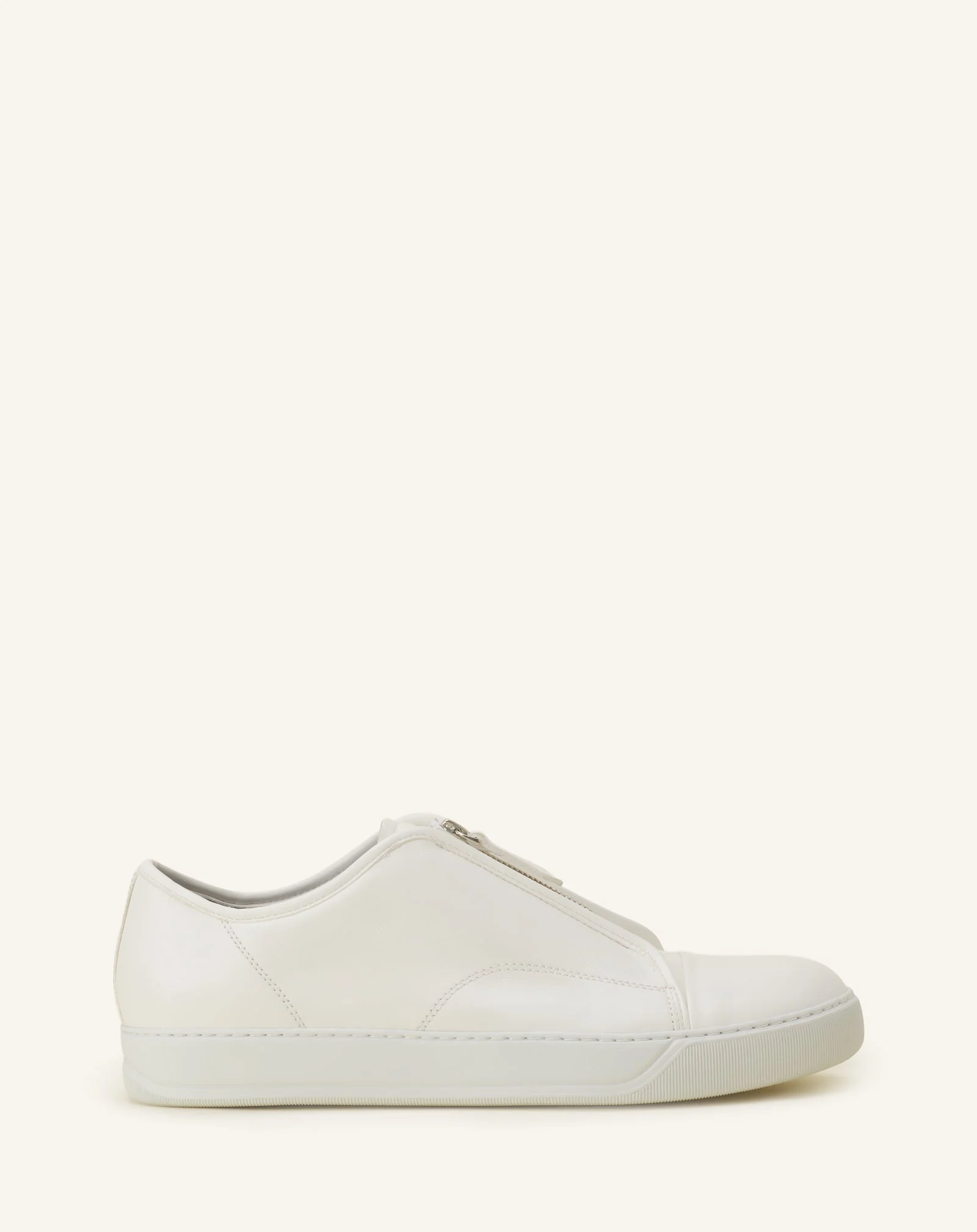 DBB1 ZIP SNEAKERS IN LEATHER - 1