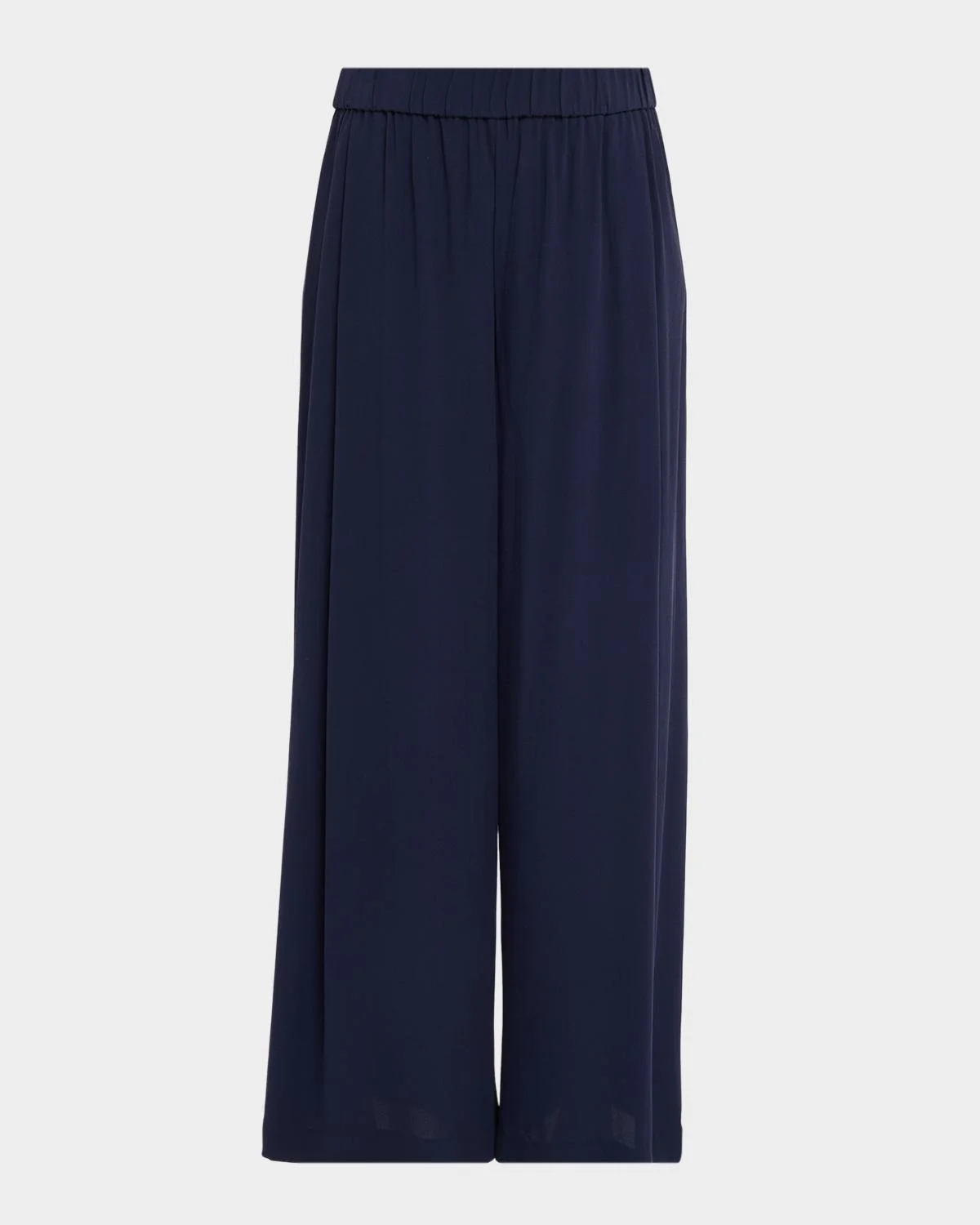 Silk Wide-Leg Pants - 1