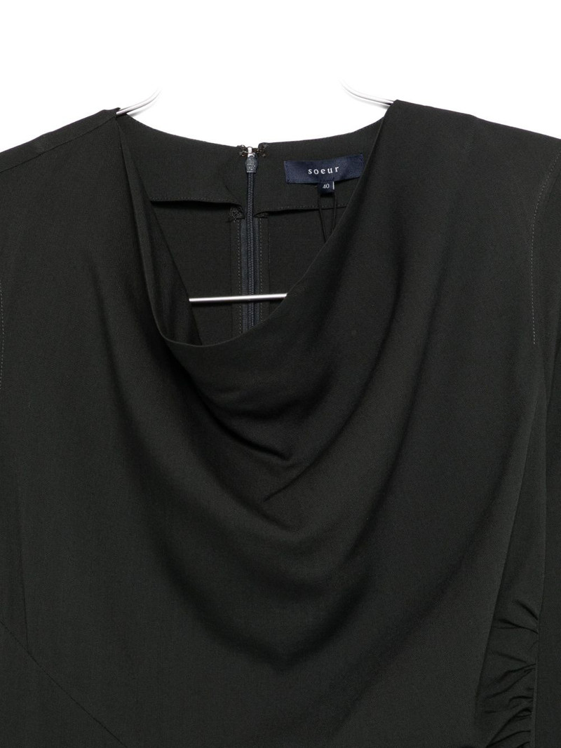 Faustine draped dress 3
