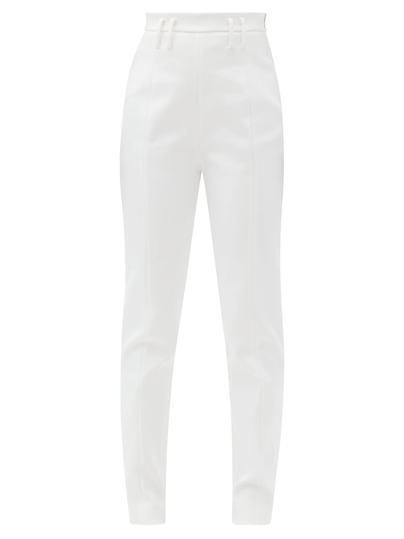 Reba high-rise slim-leg trousers - 1