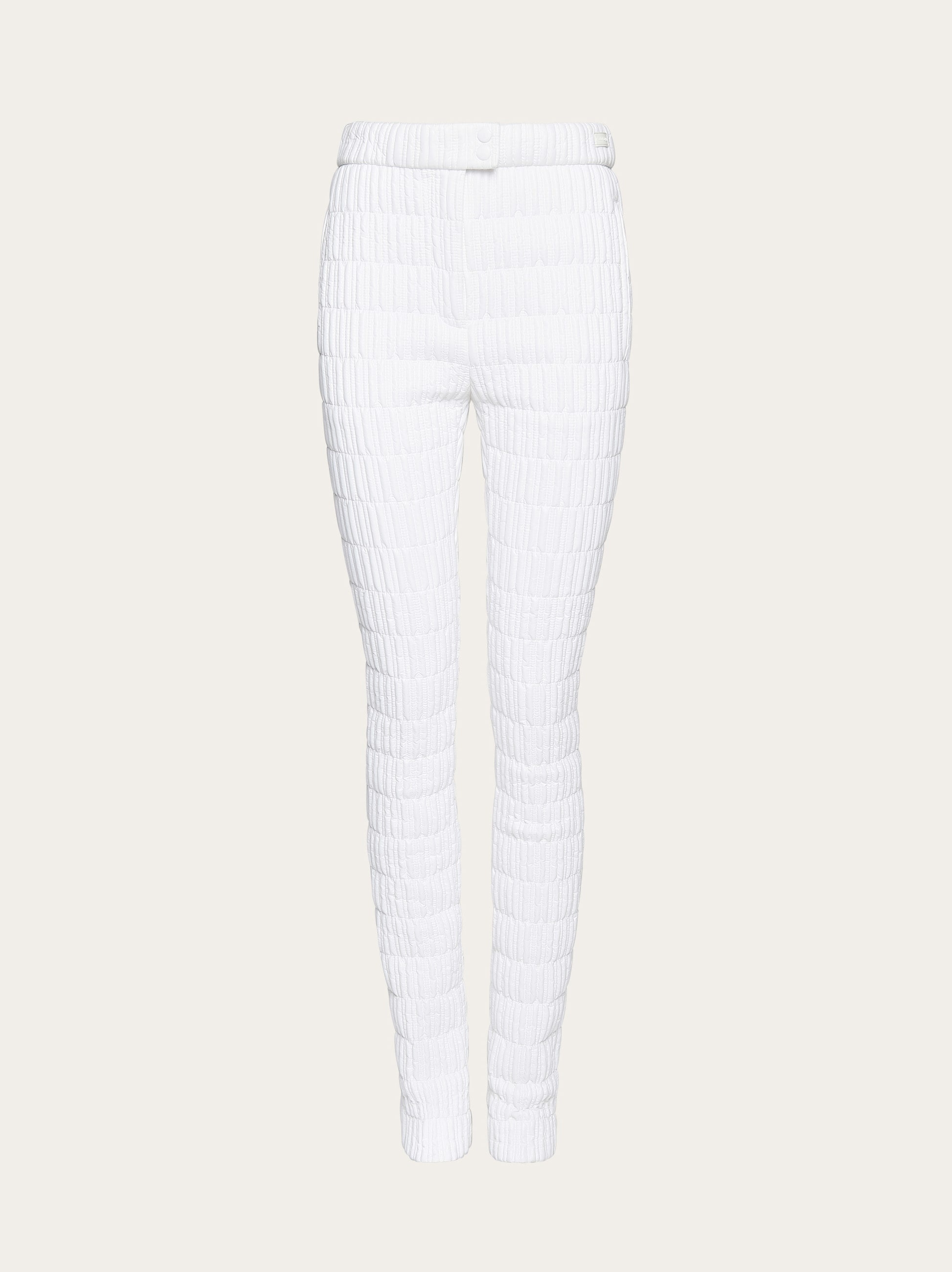 Quilted nylon trouser - 1