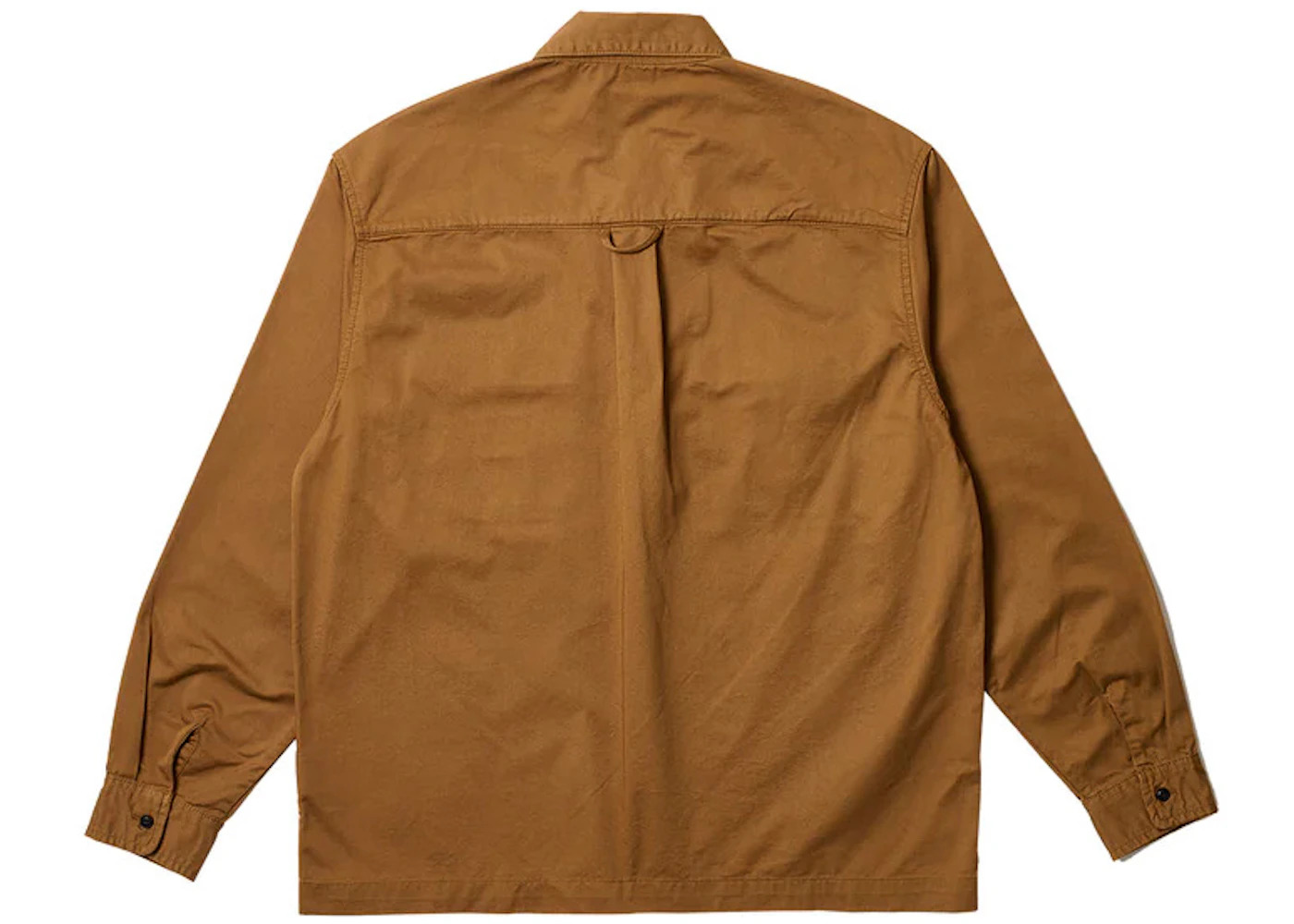 Palace x Carhartt WIP Longsleeve Master Shirt Hamilton Brown - 2