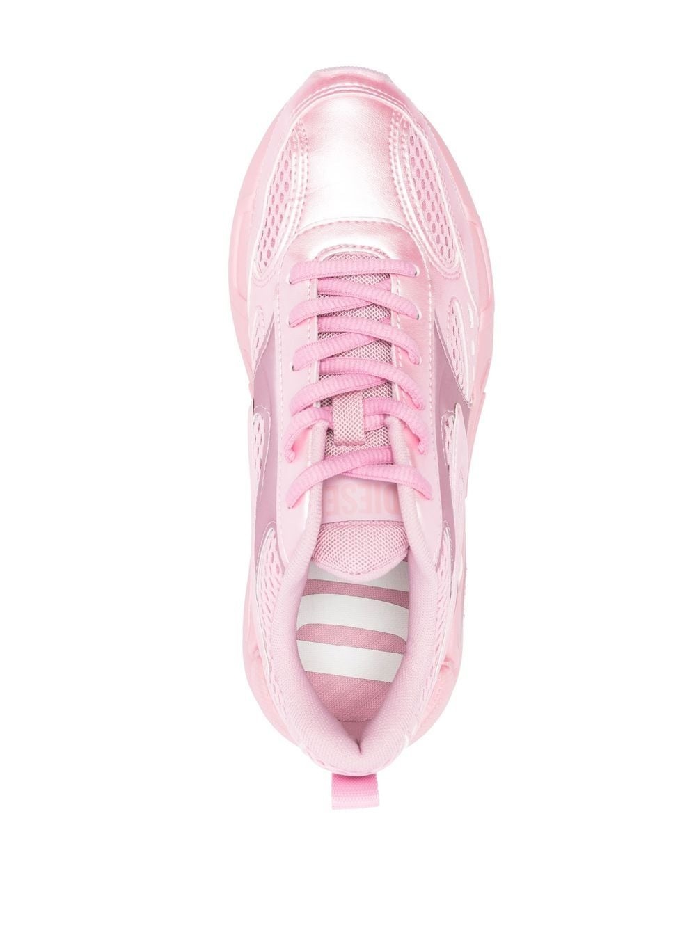 logo-patch low-top sneakers - 4