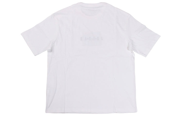 Air Jordan Sport DNA Logo Printing Short Sleeve White CJ6222-100 - 2