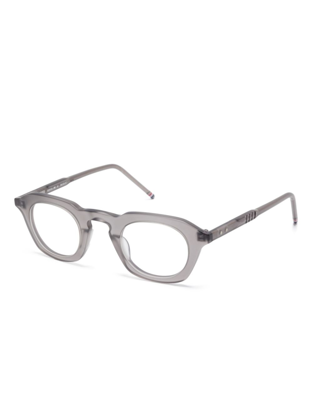 oval-frame glasses - 2