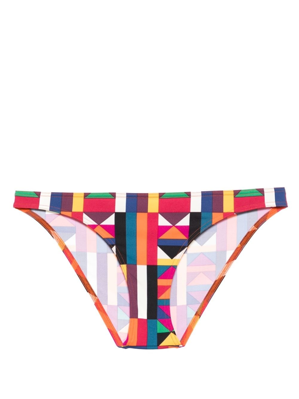 AllÃ©gorie geometric-print bikini bottoms - 1