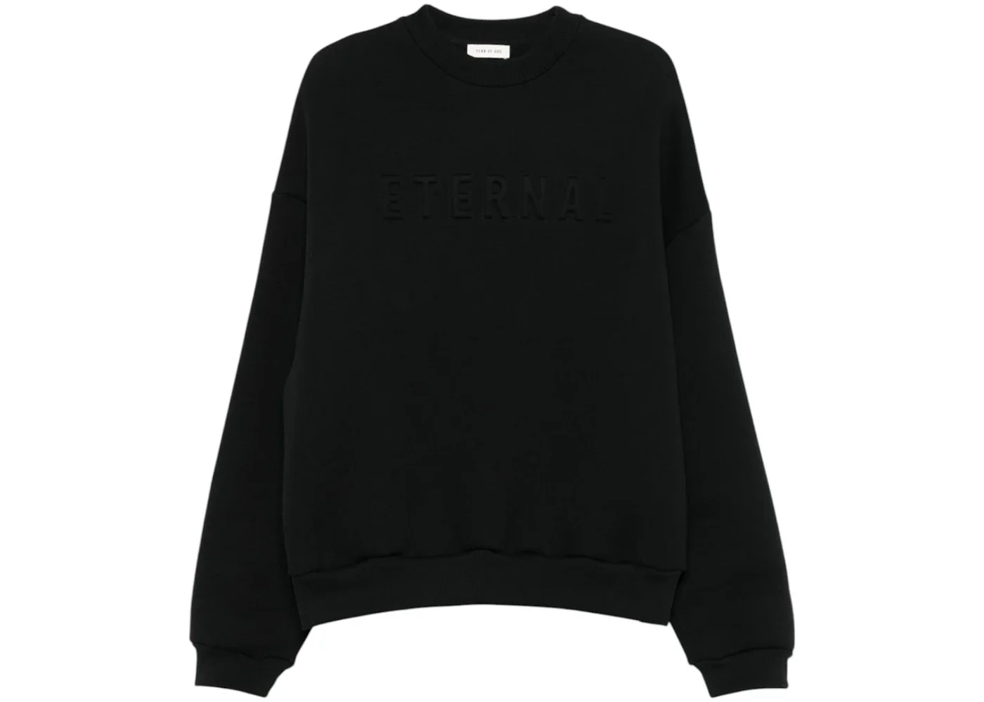 Fear of God Eternal Crewneck Black Base - 1