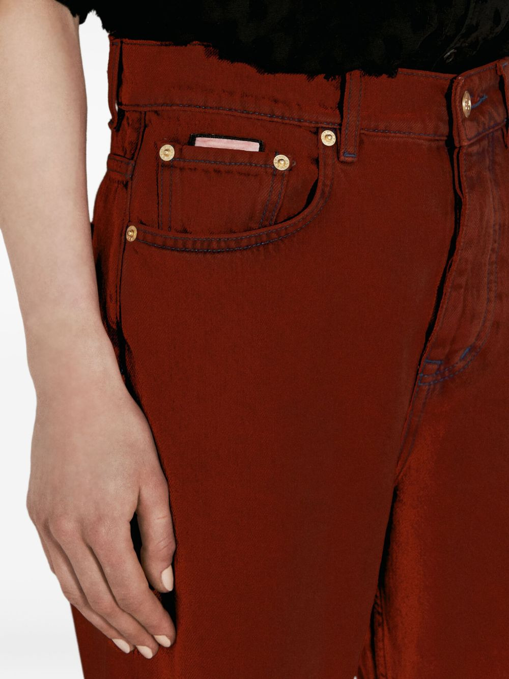 wide-leg jeans - 4