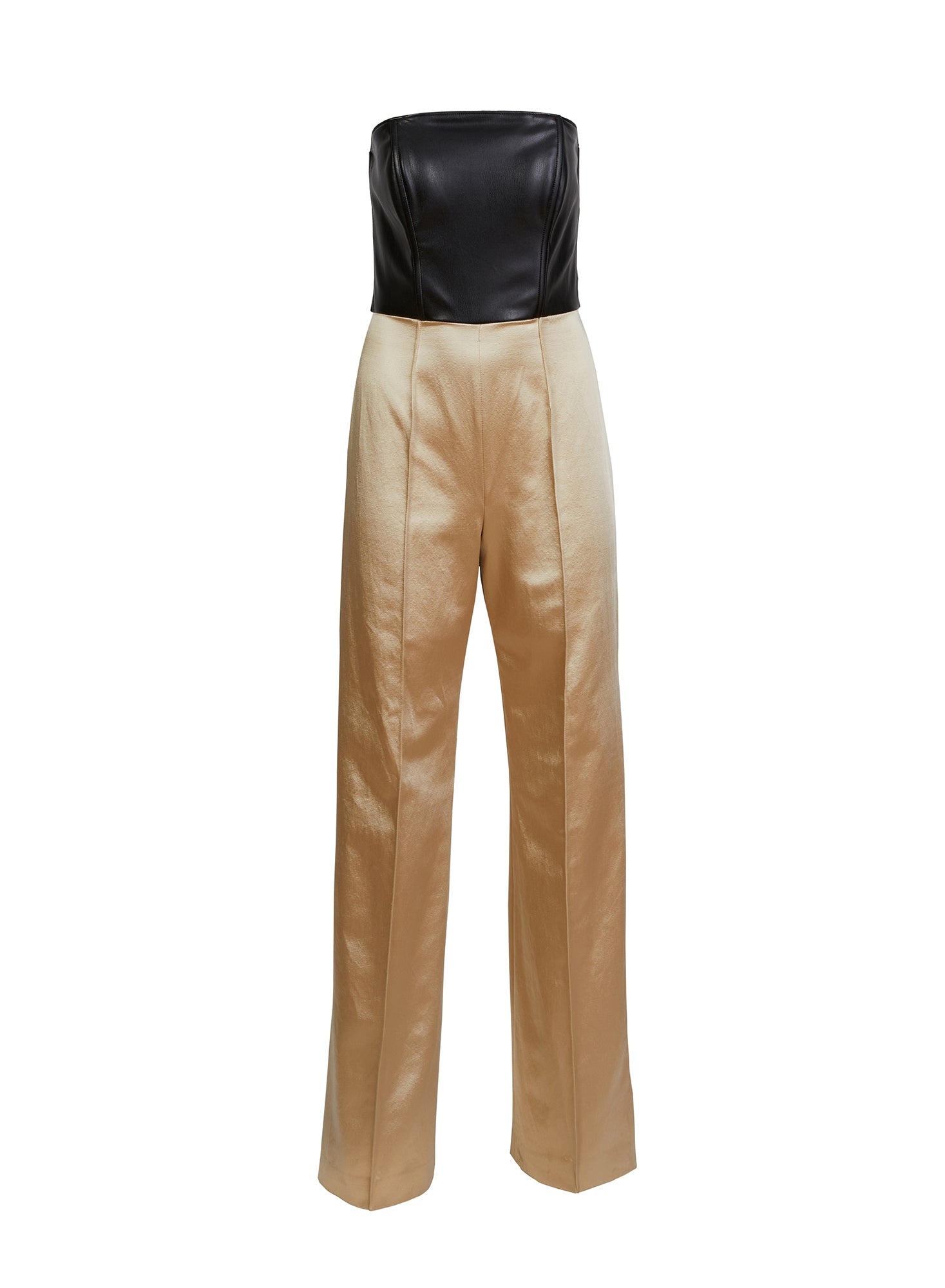 Strapless Tailored Jumpsuit - 1