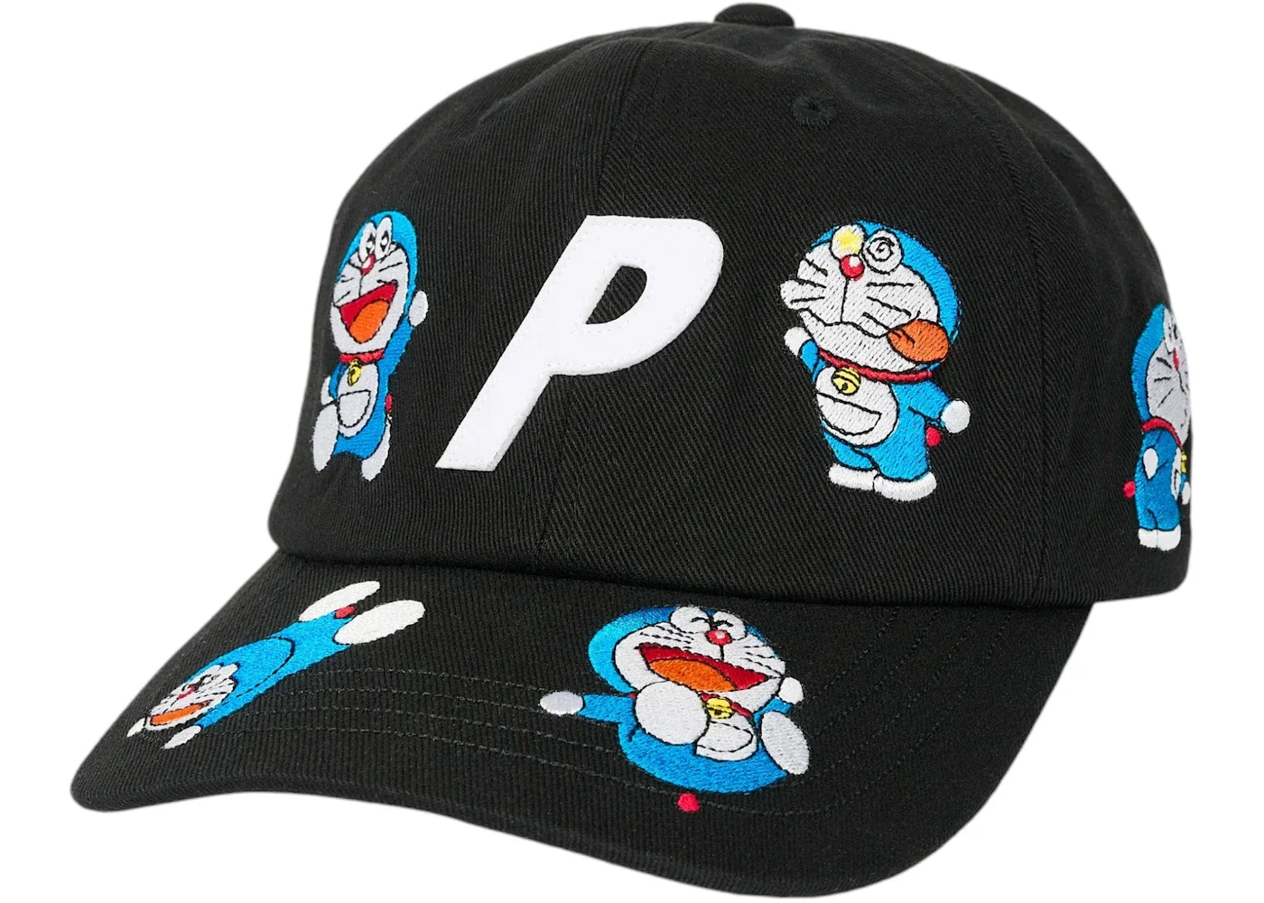 Palace Doraemon 6-Panel Black - 1