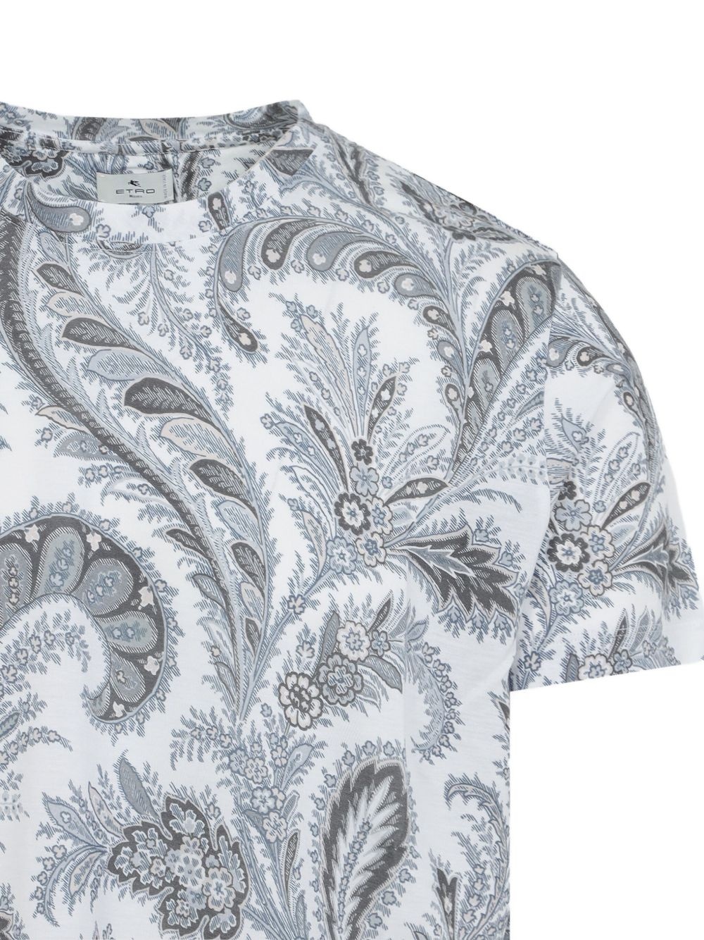 paisley-print T-shirt - 3
