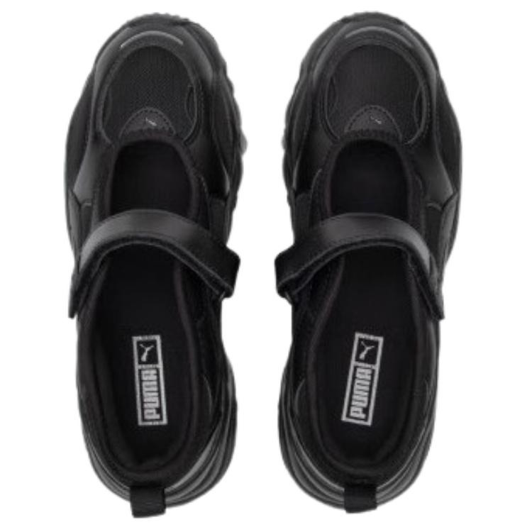(WMNS) PUMA Pulsar Wedge Sandals 'Black' 398677-02 - 4
