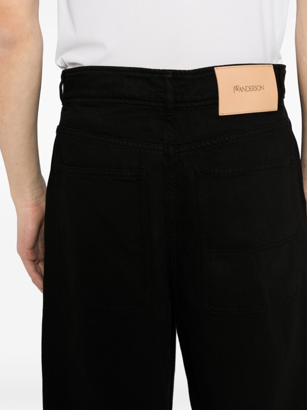 high waist wide-leg trousers - 5