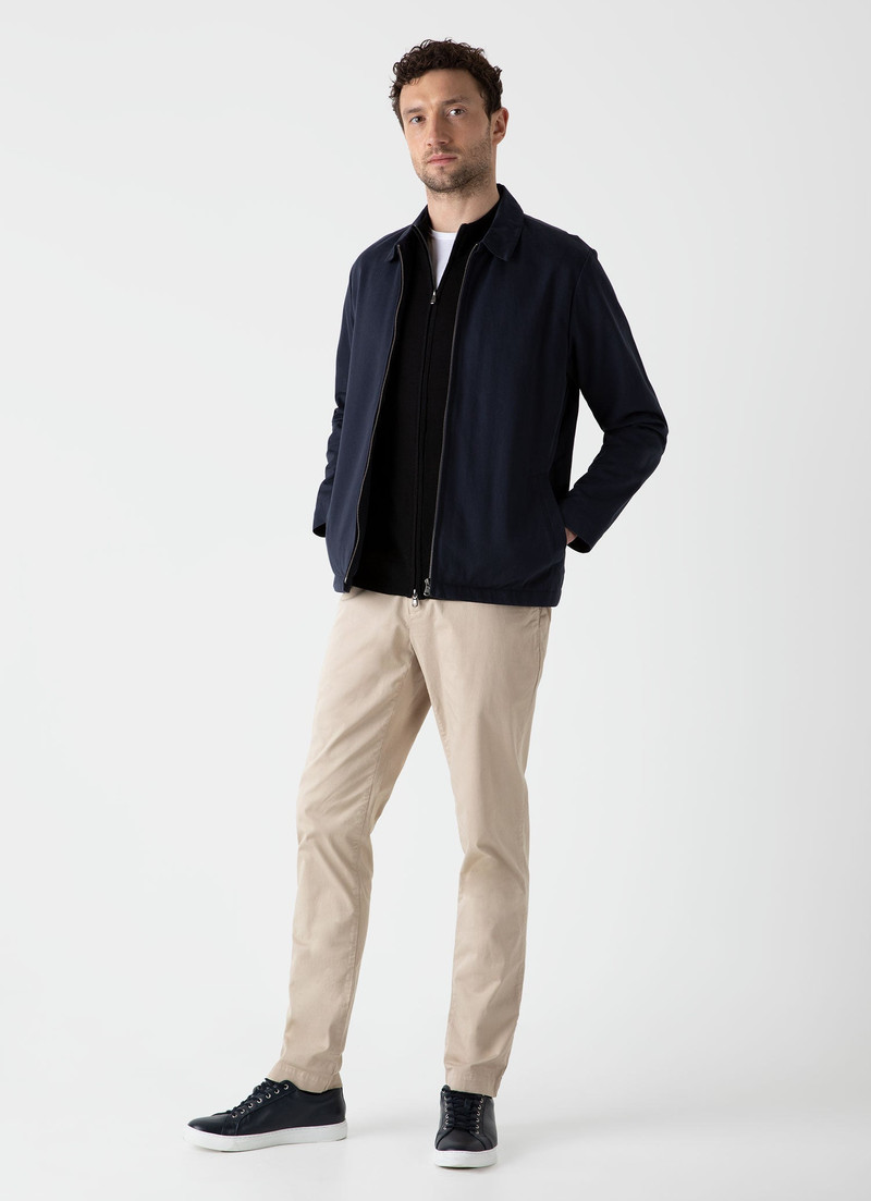 Sunspel Fine Merino Wool Zip Cardigan outlook