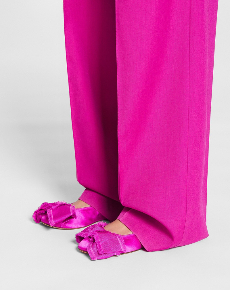 BALLERINA FLAT WITH A SATIN BOW 6