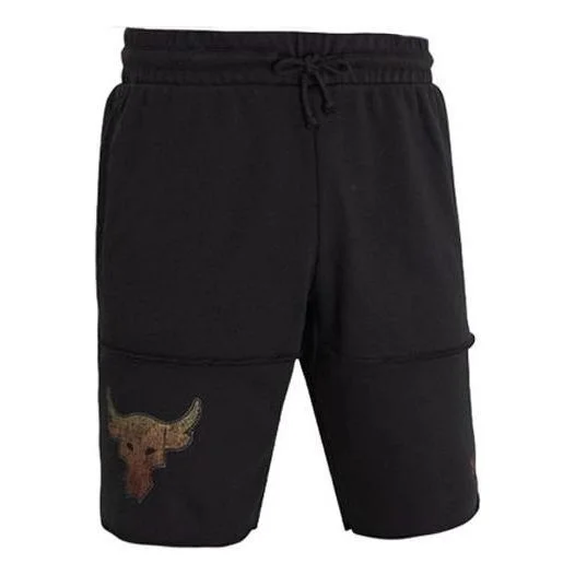 Under Armour Project Rock Brahma Bulls Shorts 'Black' 1361753-001 - 1