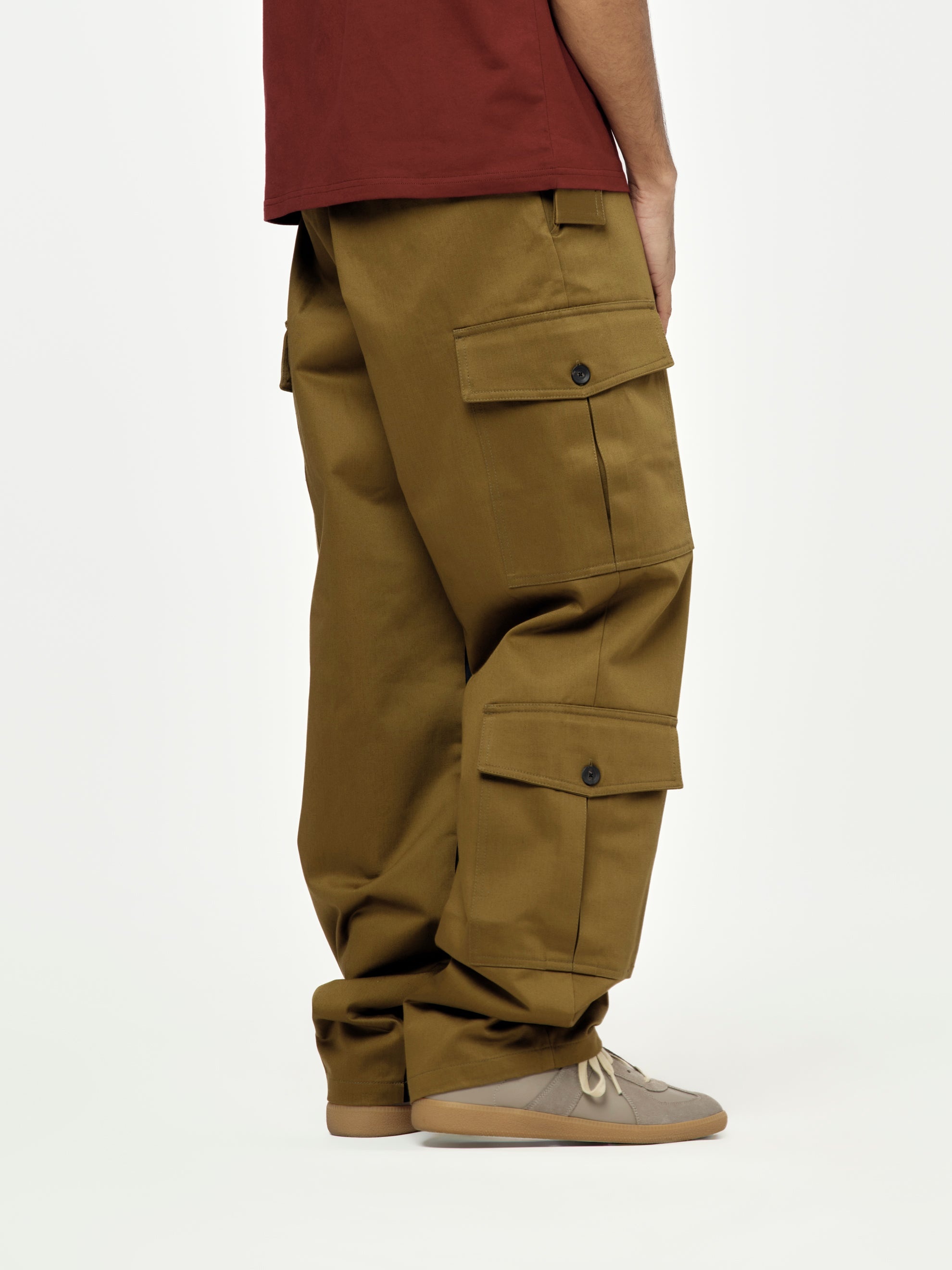 ROAM CARGO TROUSER (KHAKI GREEN) - 3