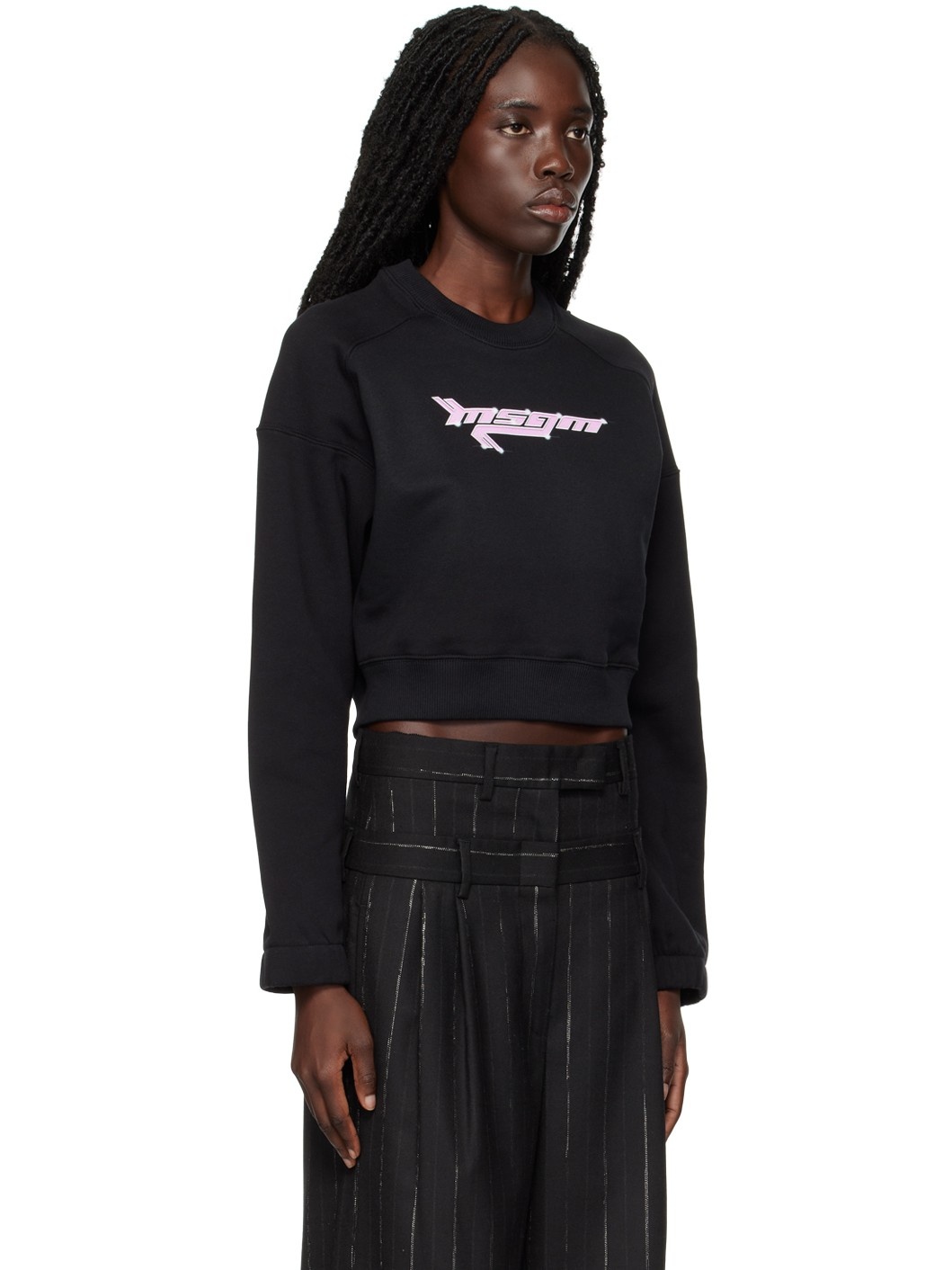 Black Graphic Sweatshirt - 2