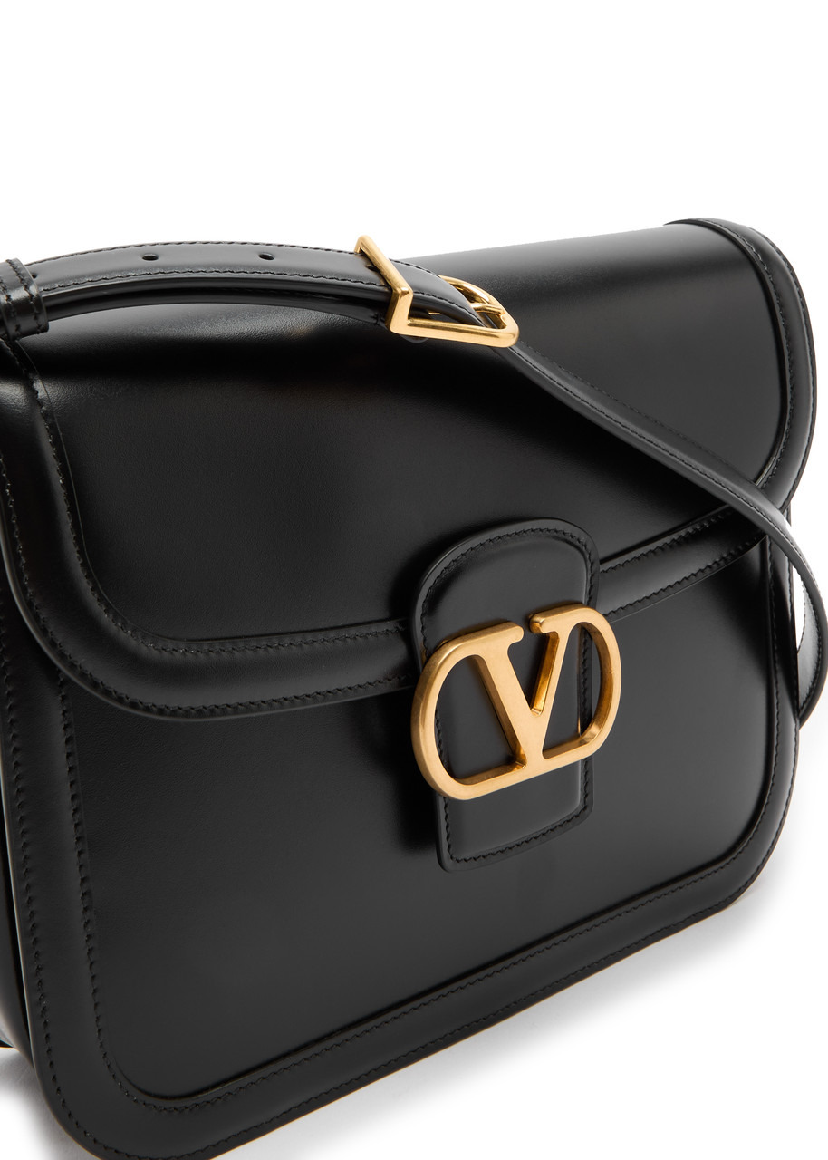 Valentino Garavani V-logo Leather Cross-body bag - 3