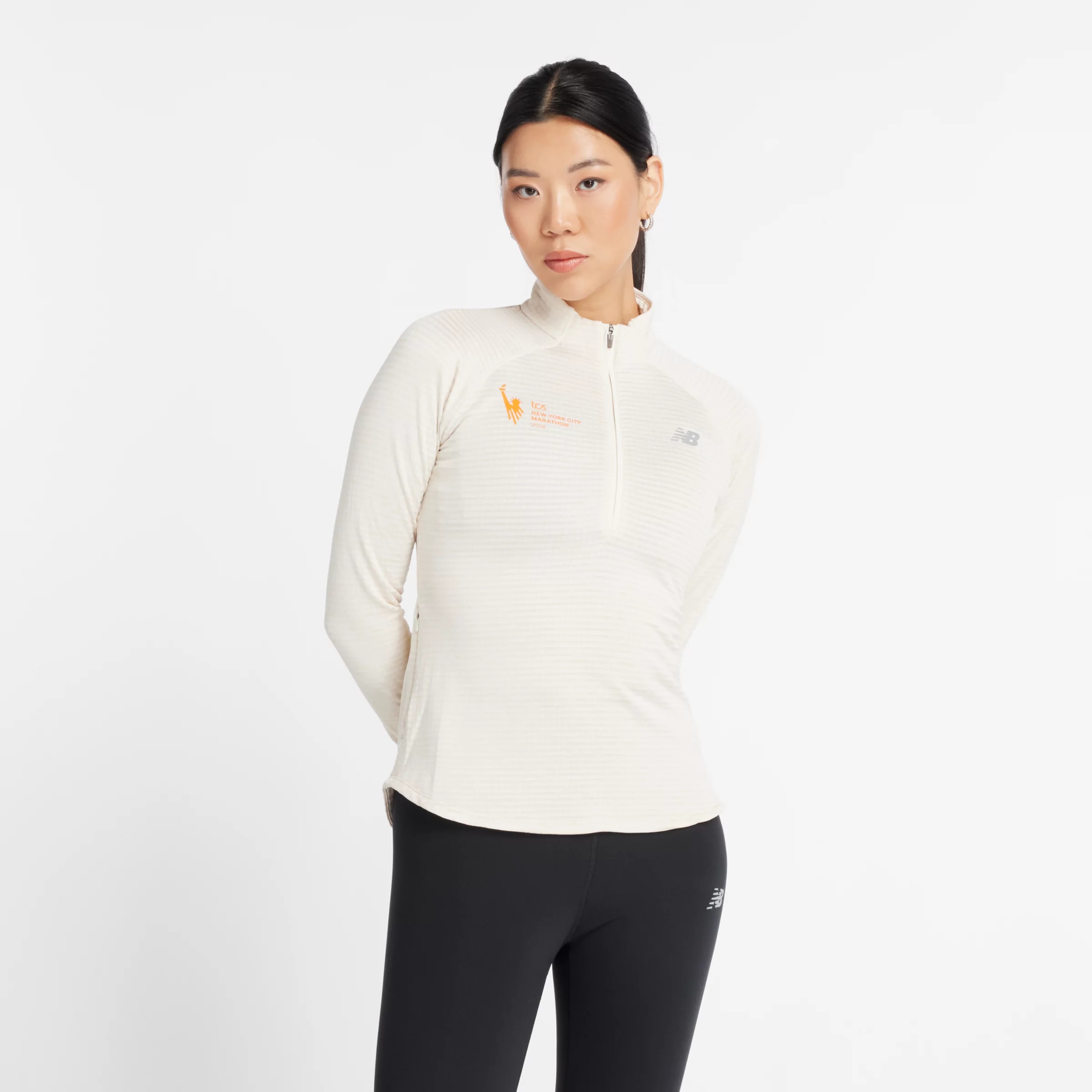 NYC Marathon Athletics Heat Grid Half Zip - 1