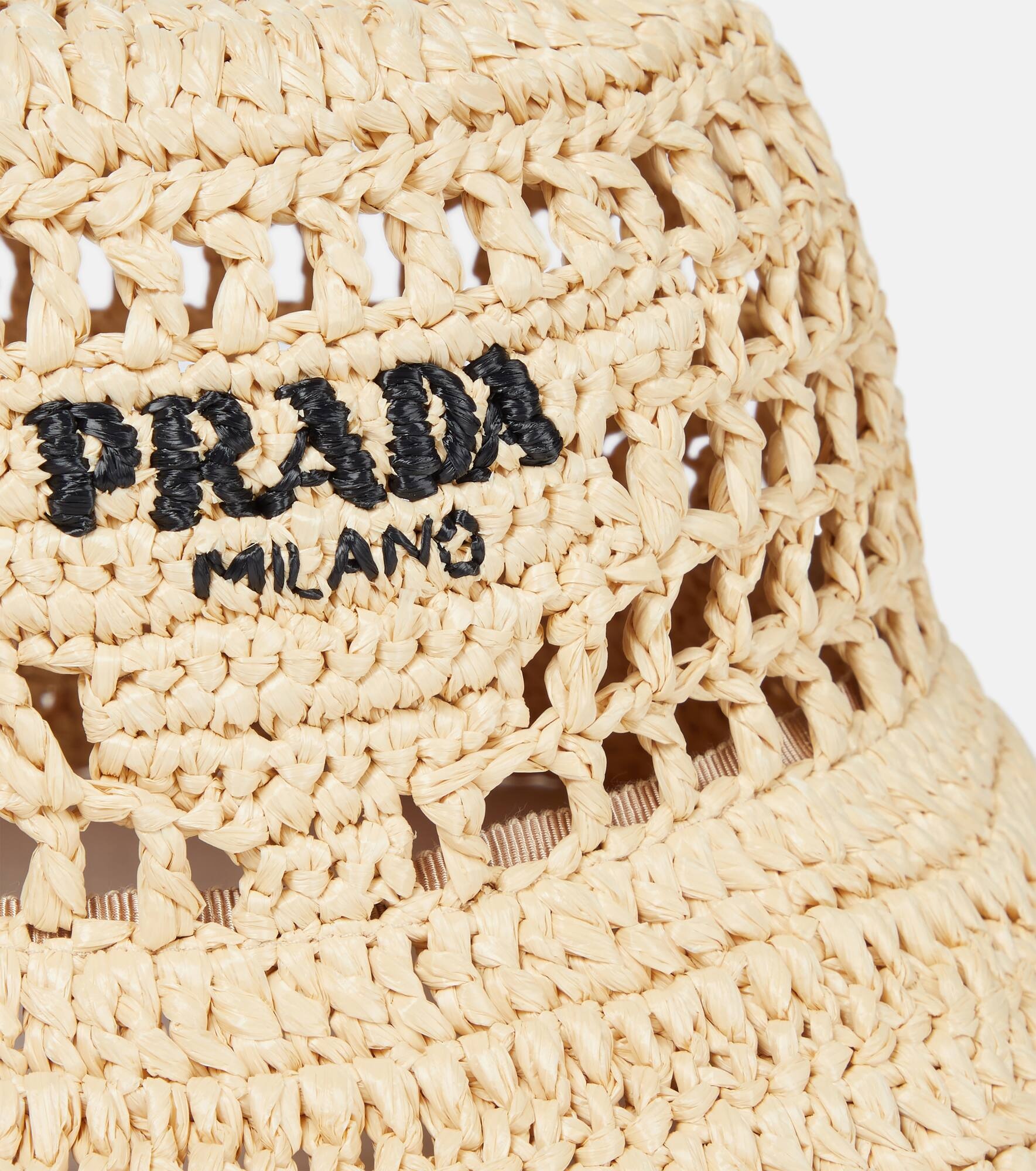 Raffia bucket hat - 4