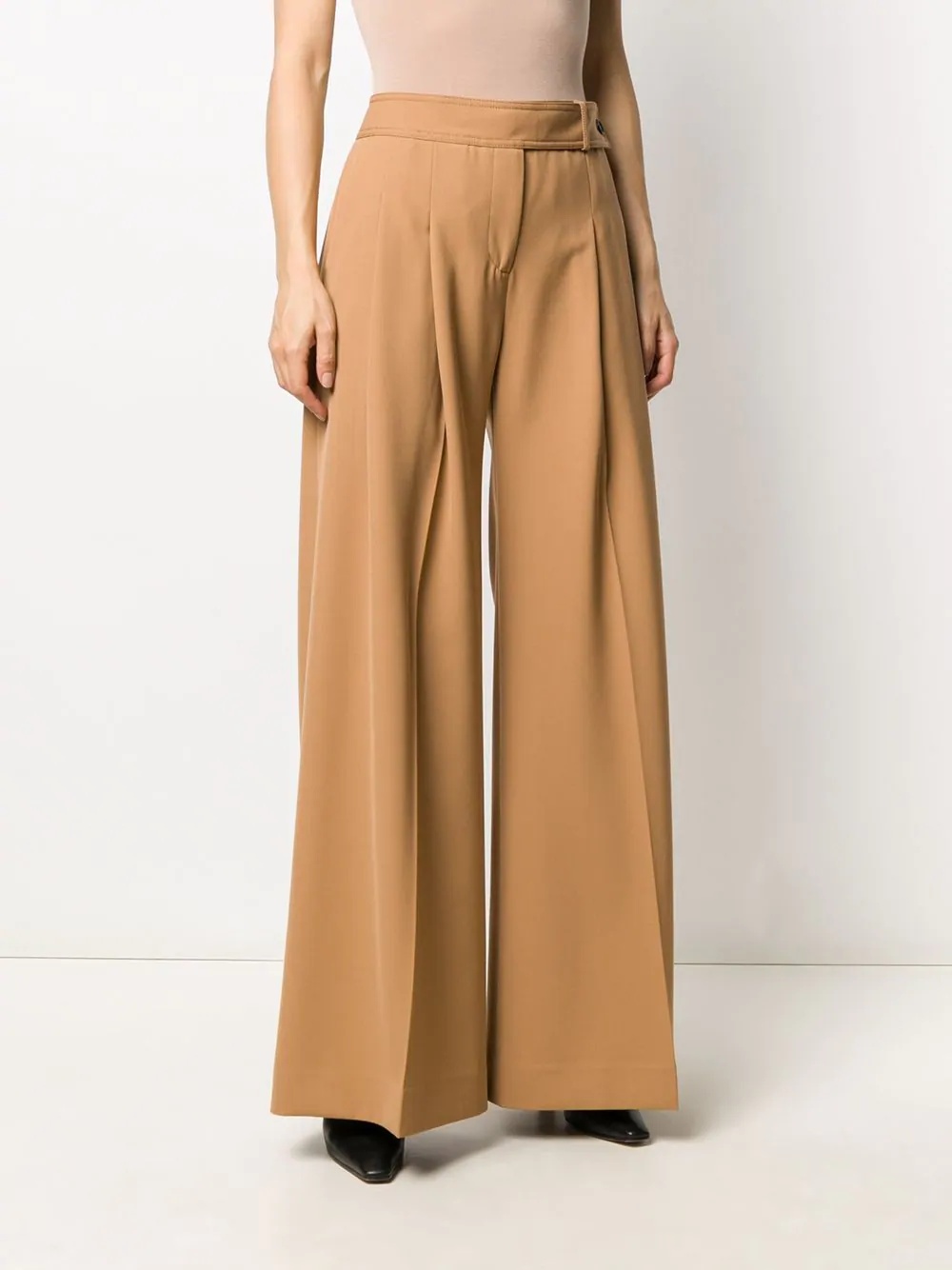 high-rise wide leg trousers - 3