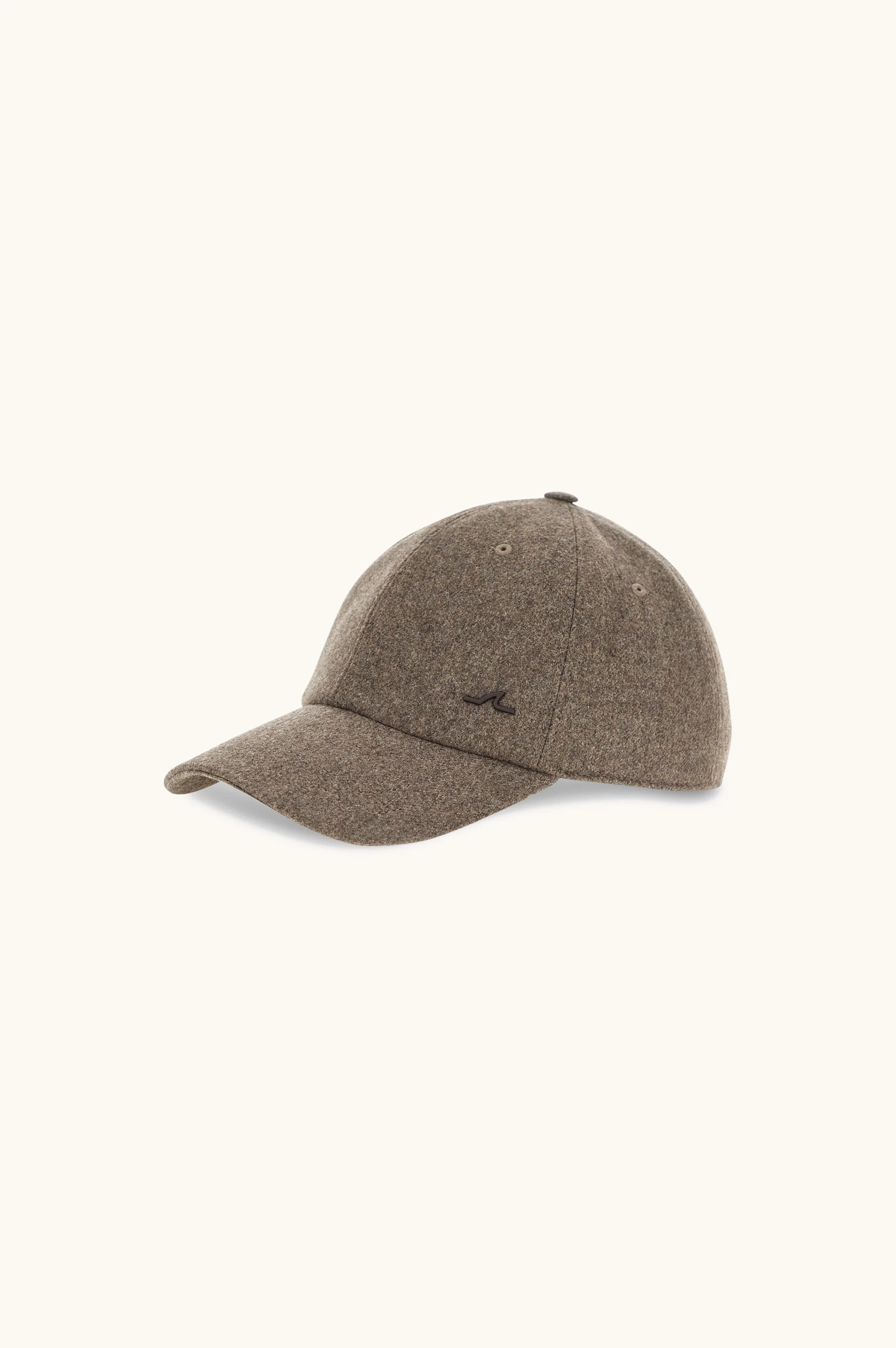 WOOL BLEND BASEBALL CAP - 1