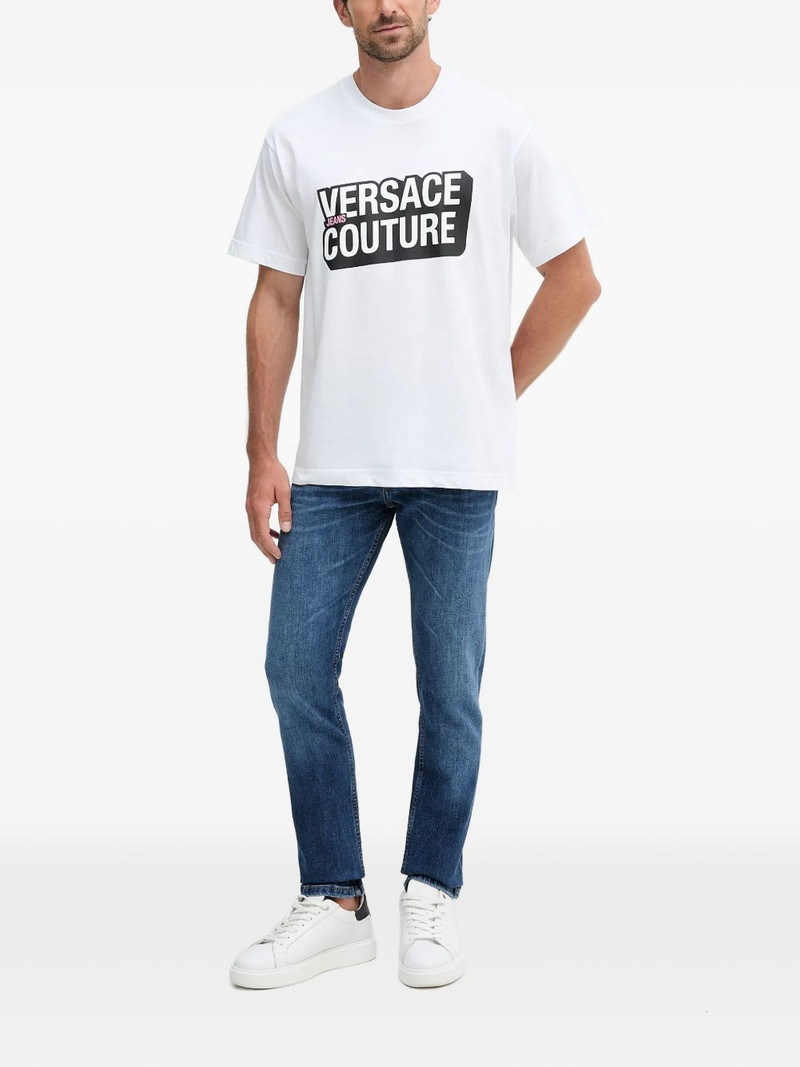 VERSACE JEANS COUTURE logo-patch belt-loop jeans outlook