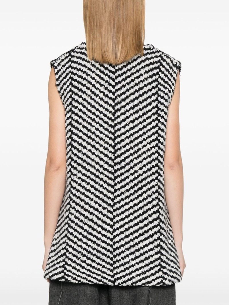 chevron-knit top 4