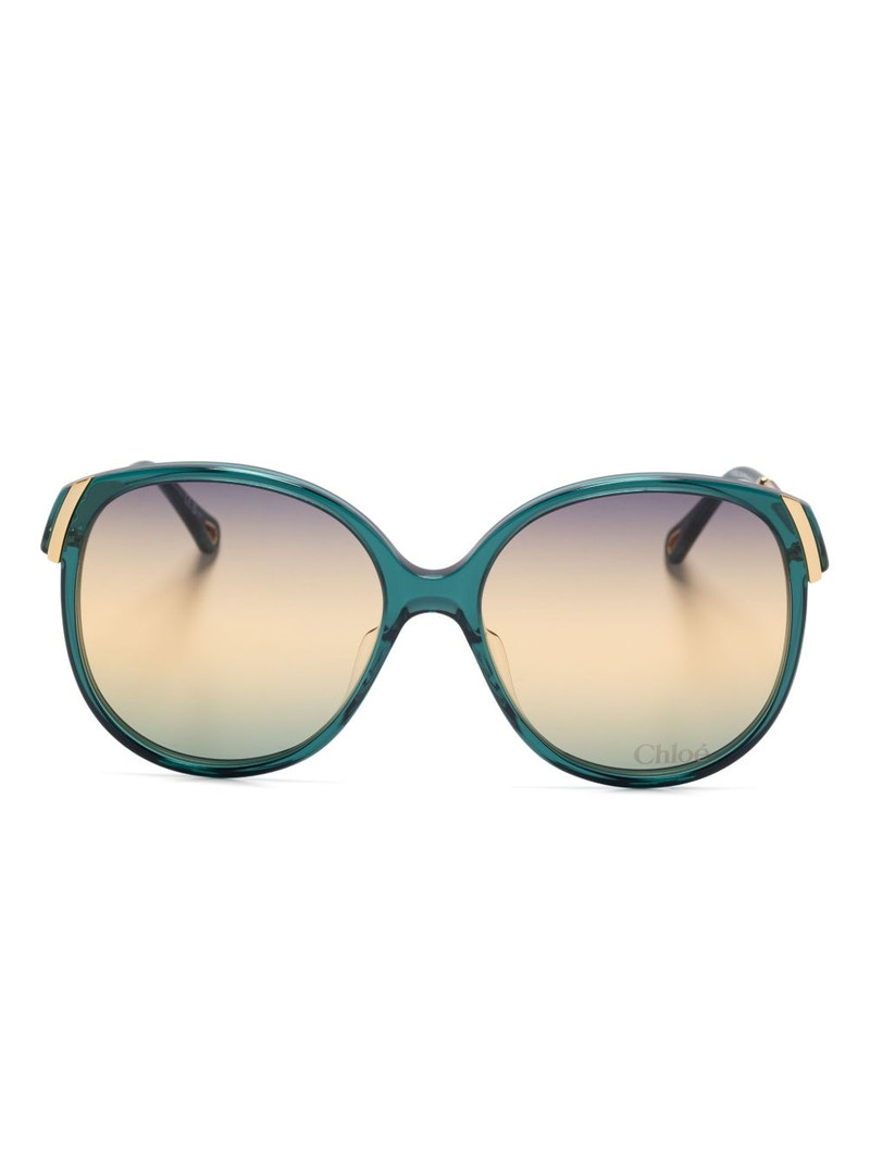 round-frame sunglasses 1