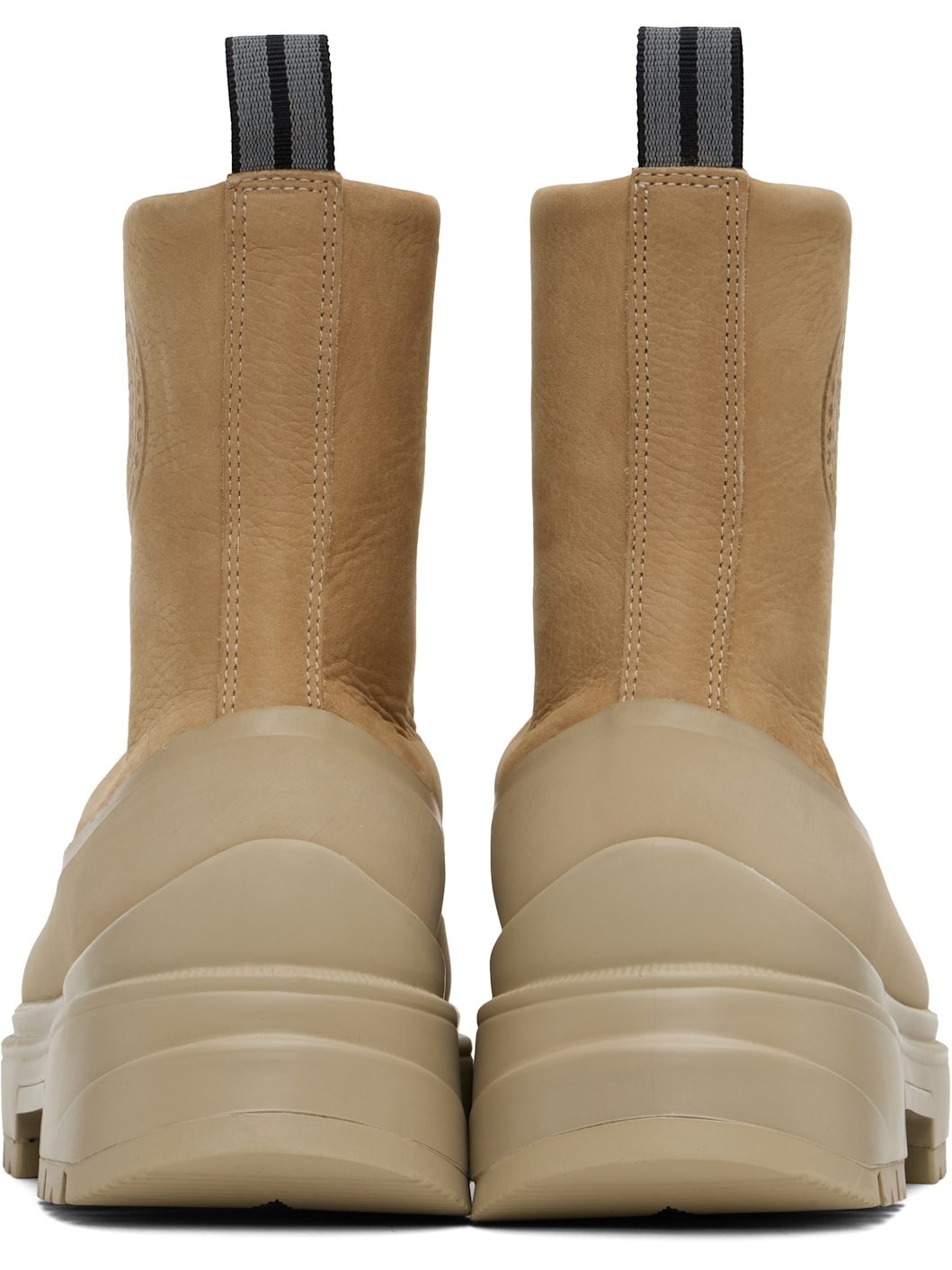 Tan Kya Zip-Up Boots - 2