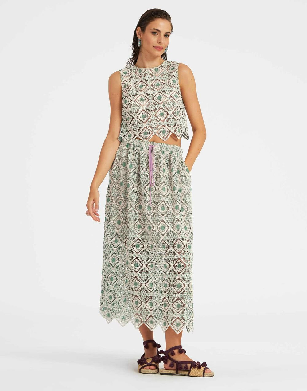 Drawstring Skirt - 6